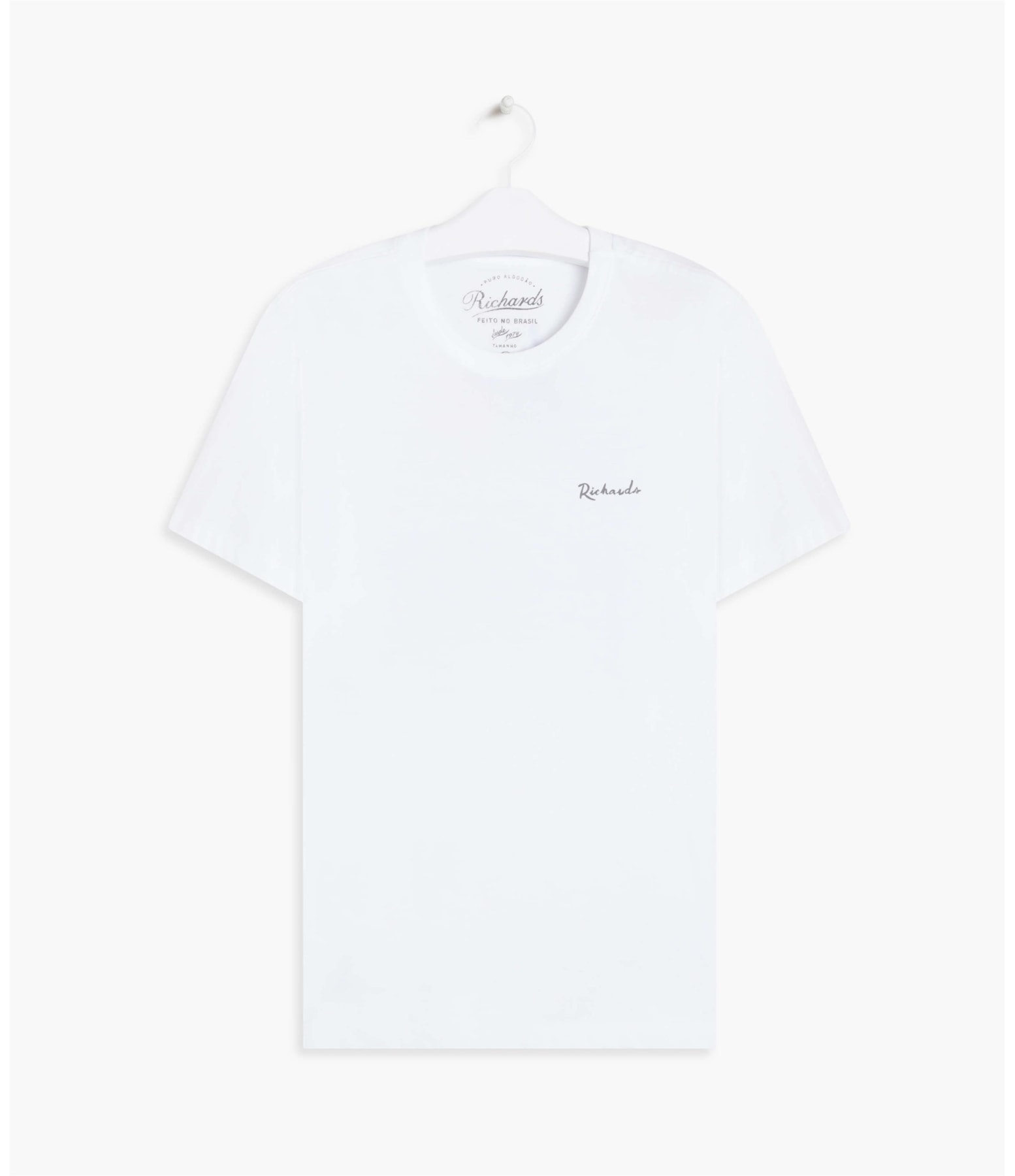 T-Shirt Mm Aquarela Flags Mc Branco