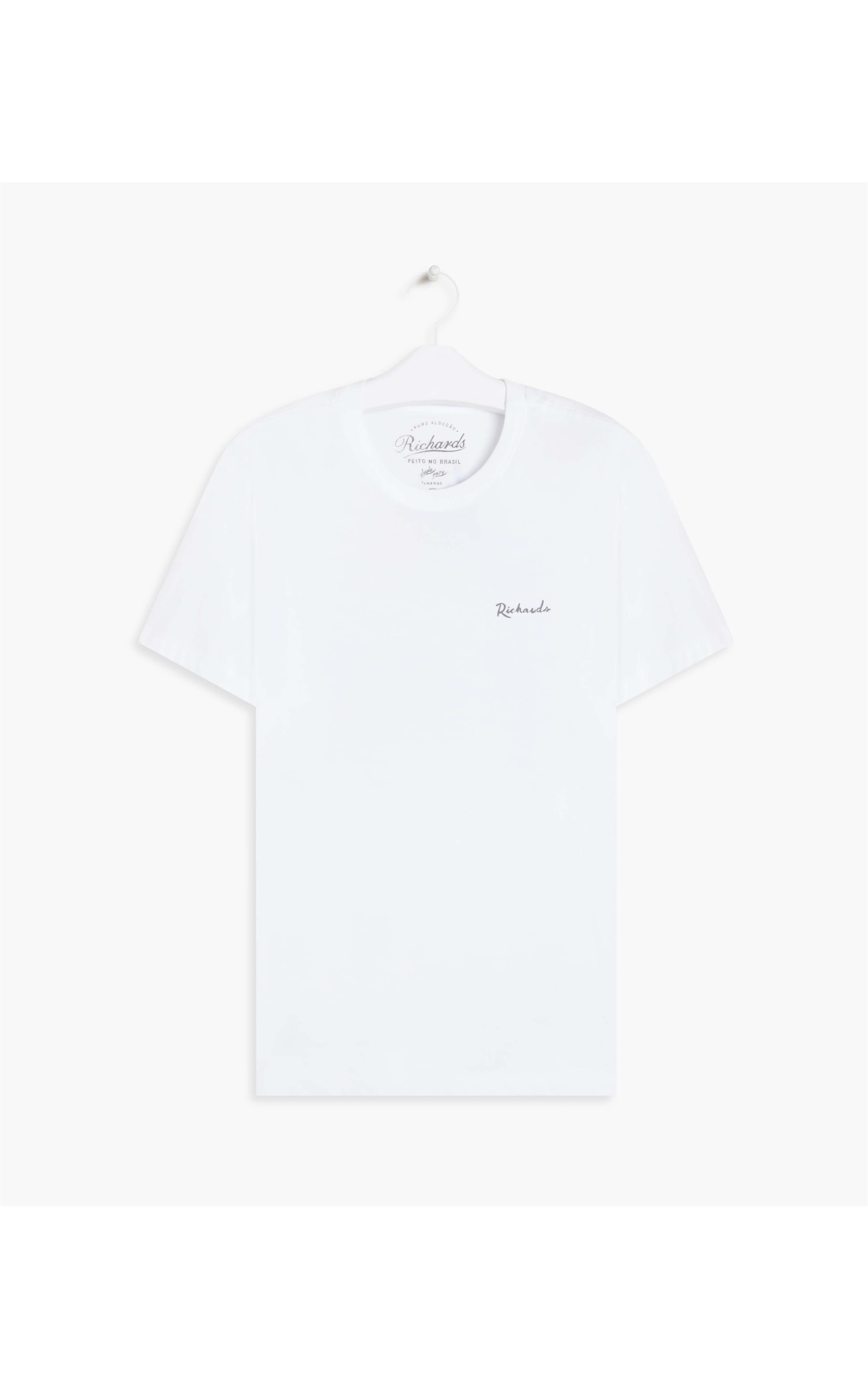 T-Shirt Mm Aquarela Flags Mc Branco