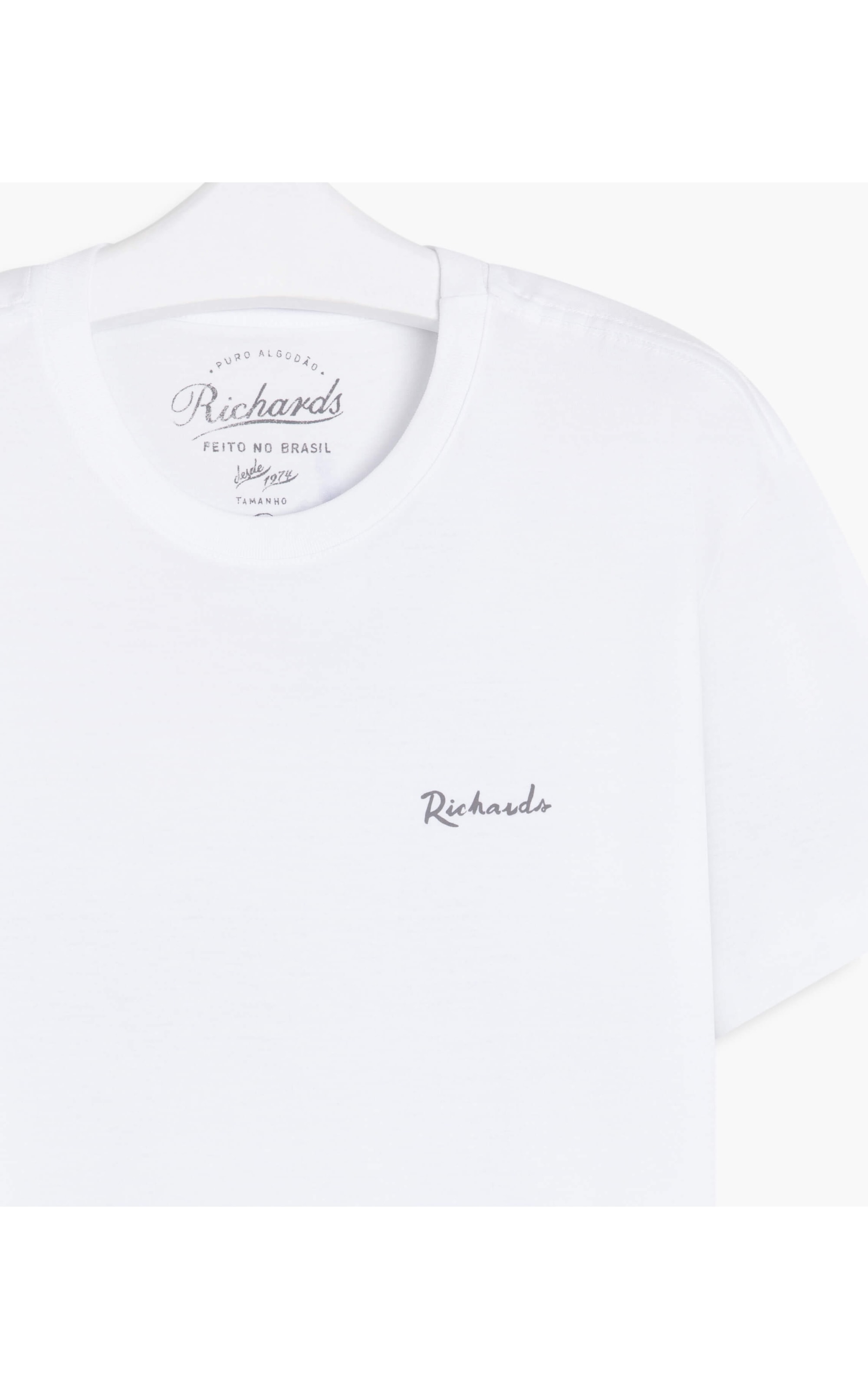 T-Shirt Mm Aquarela Flags Mc Branco