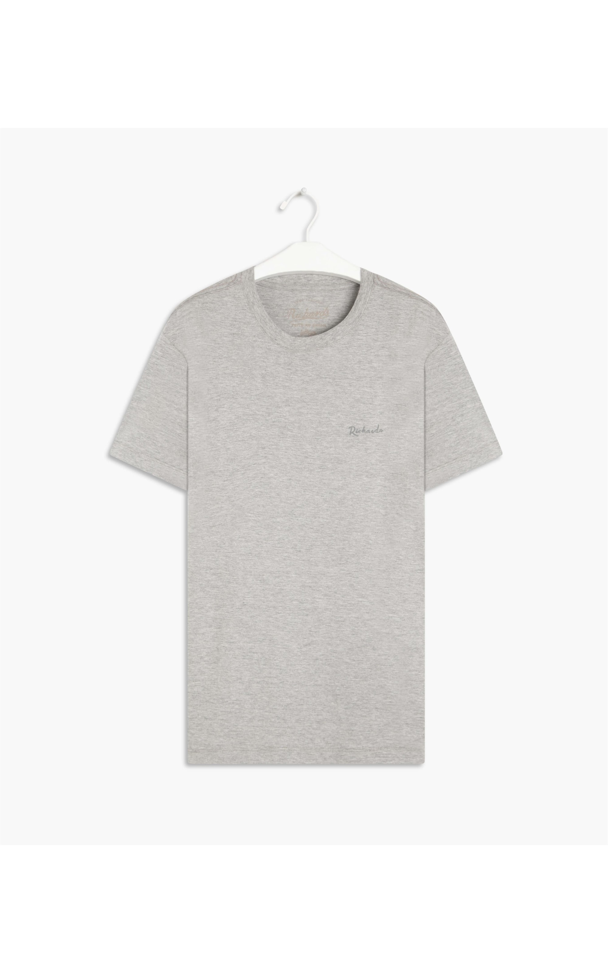 T-Shirt Mm Aquarela Flags Mc Cinza Mescla