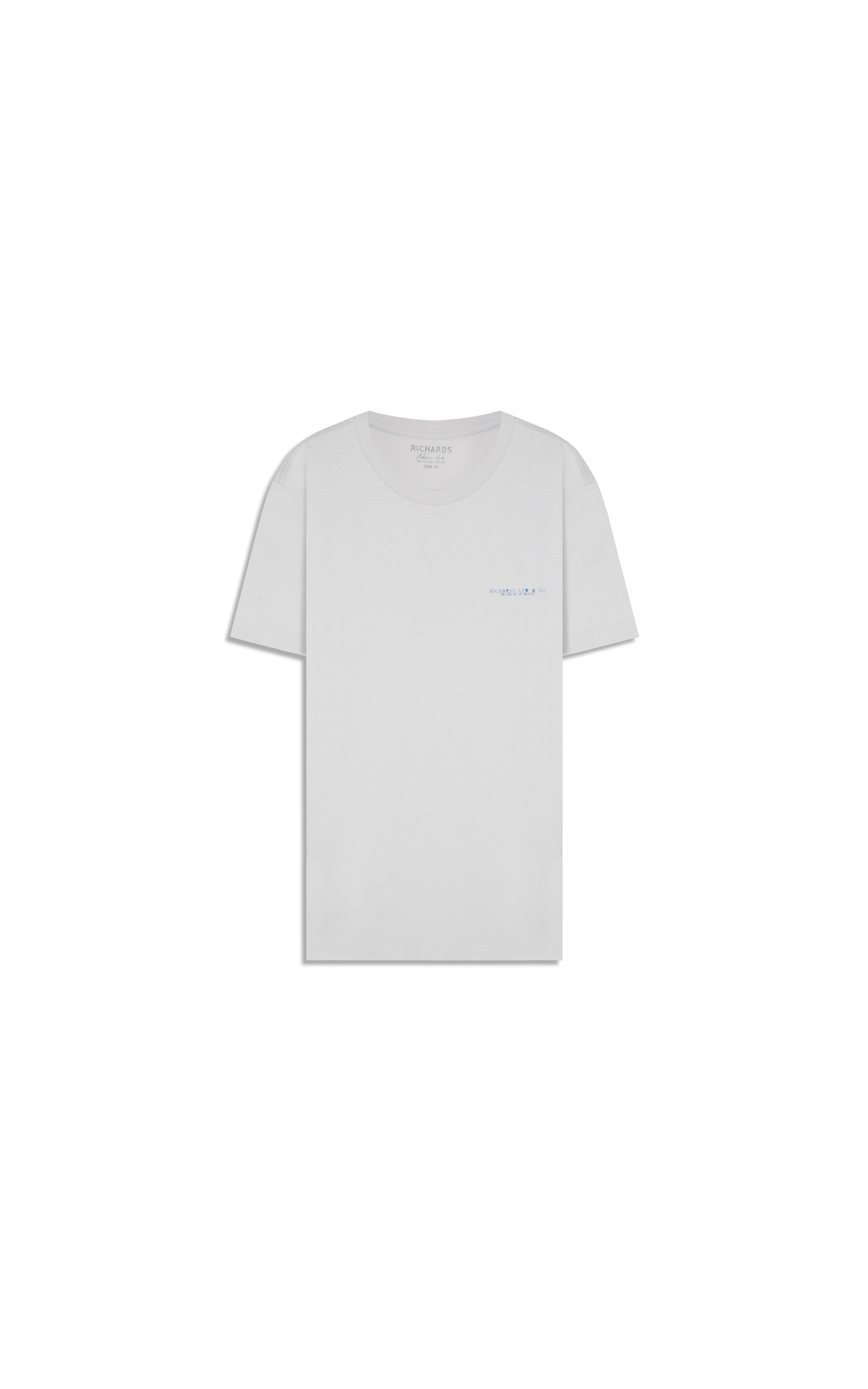 T-Shirt Mm Aquarela Praia Perola