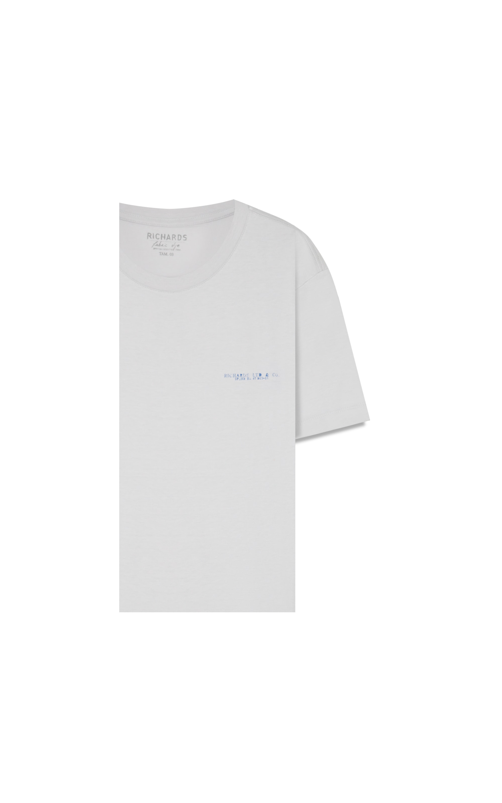 T-Shirt Mm Aquarela Praia Perola