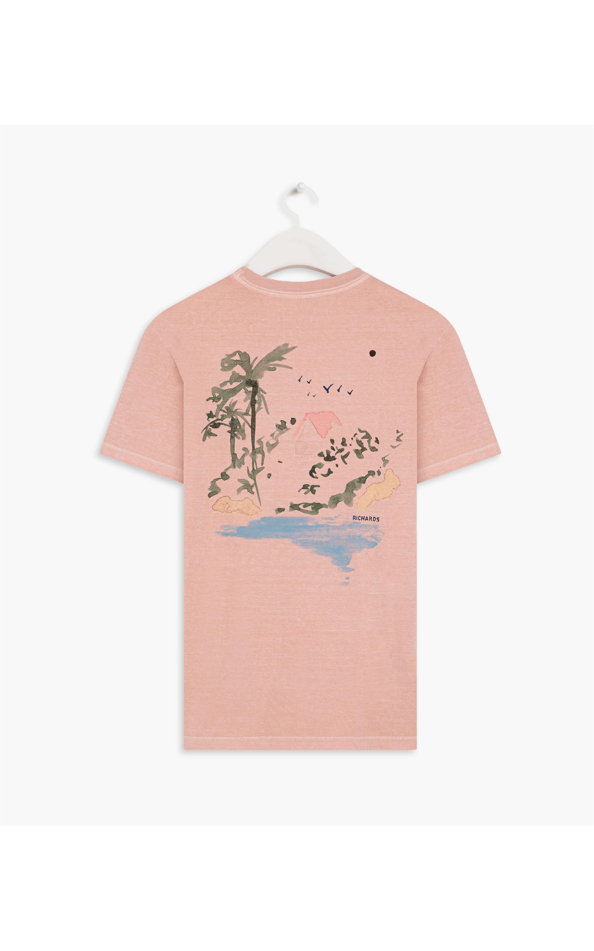 T-Shirt Mm Aquarela River Blush