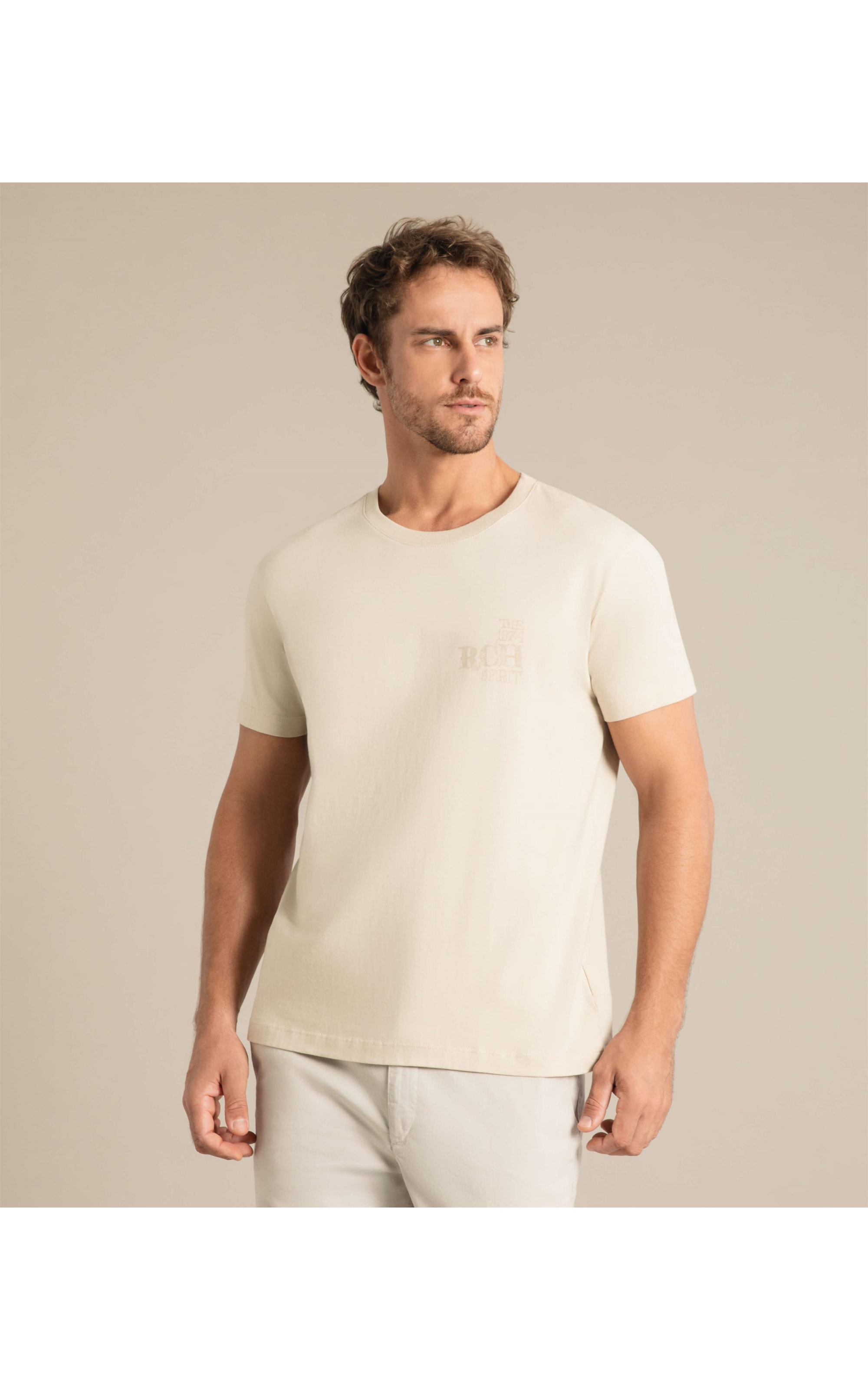 T-Shirt Mm Aquarela Sailing Areia
