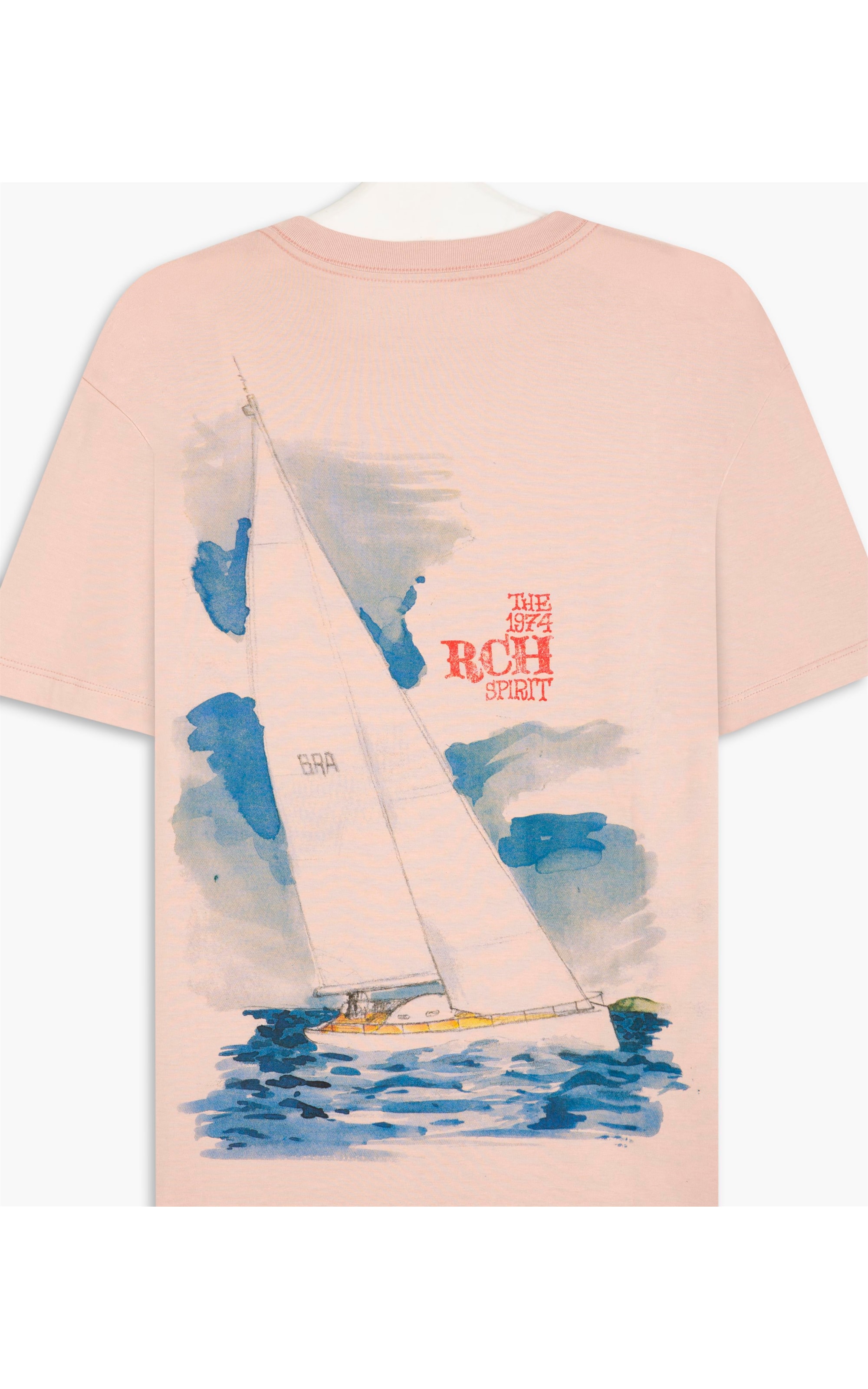 T-Shirt Mm Aquarela Sailing Blush