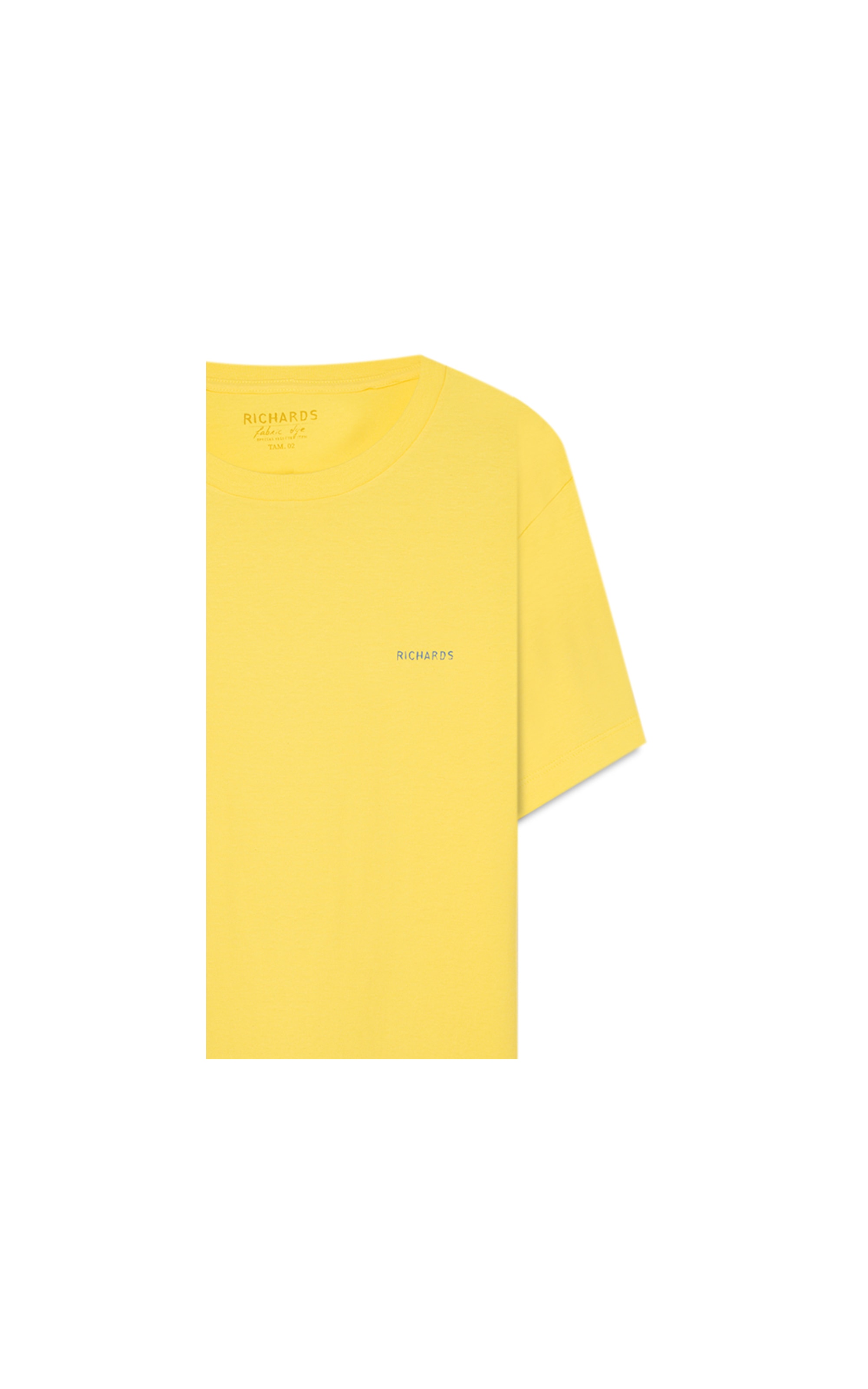 T-Shirt Mm Assinatura Amarelo