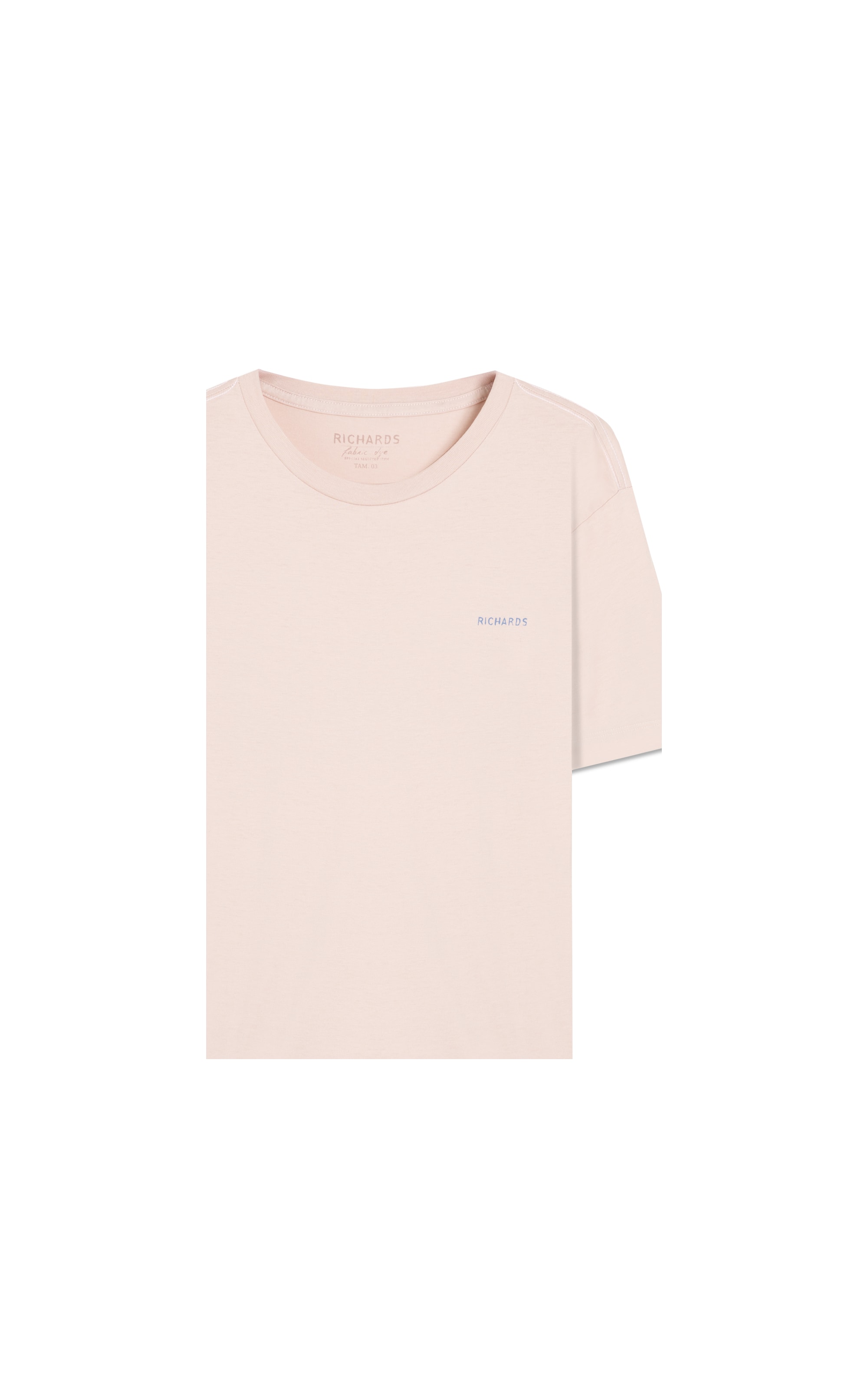 T-Shirt Mm Assinatura Rosa