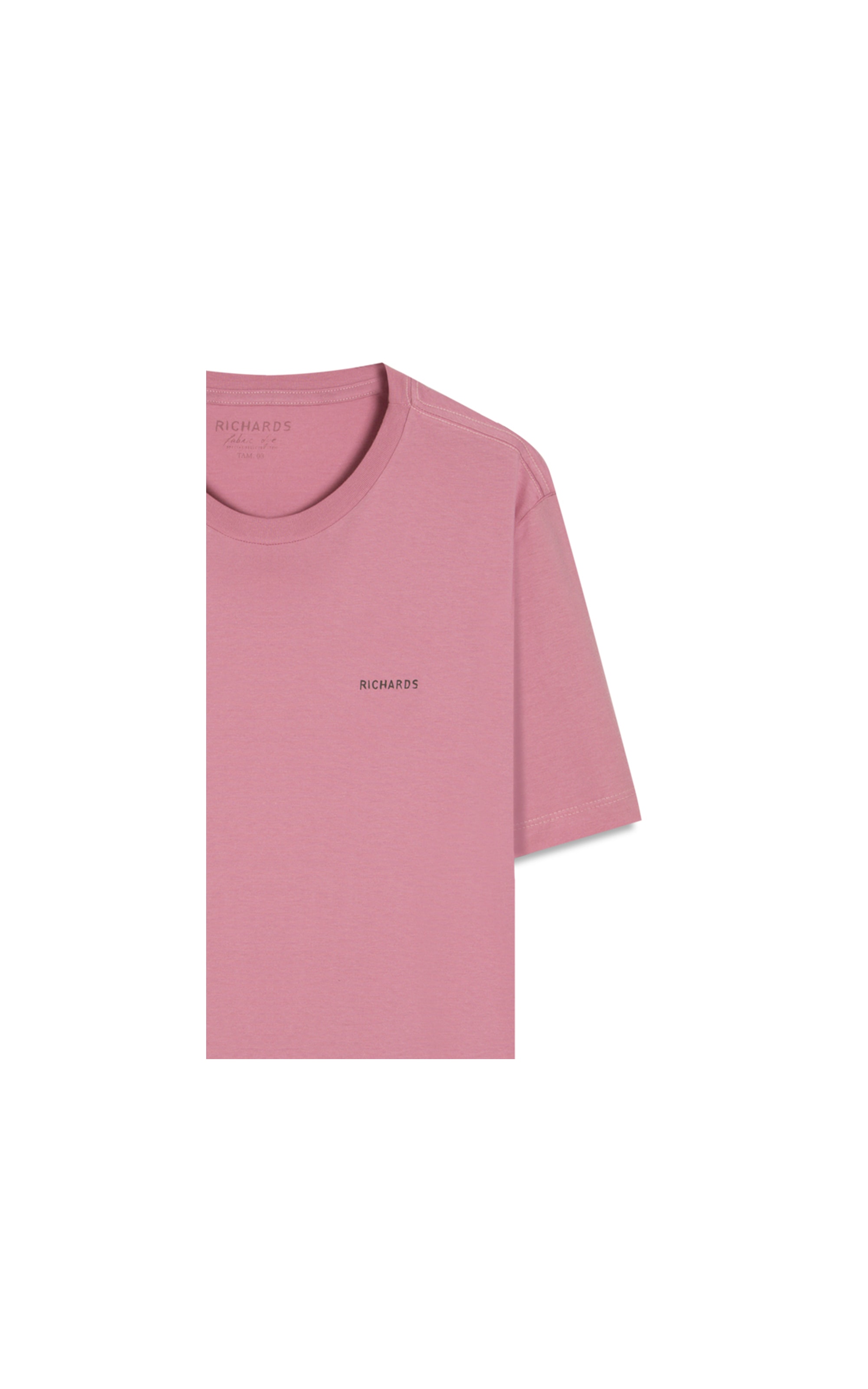 T-Shirt Mm Assinatura Salmao