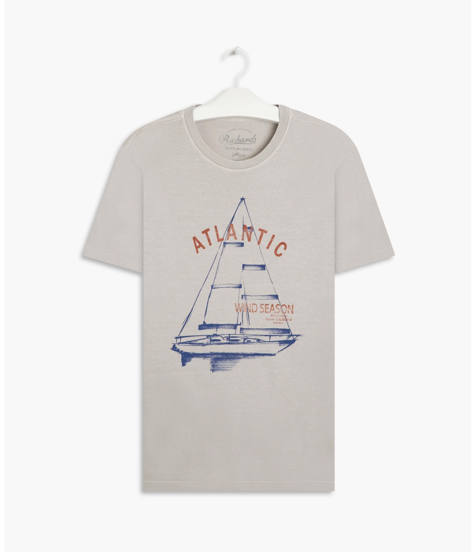 T-Shirt Mm Atlantic Stone  Gelo