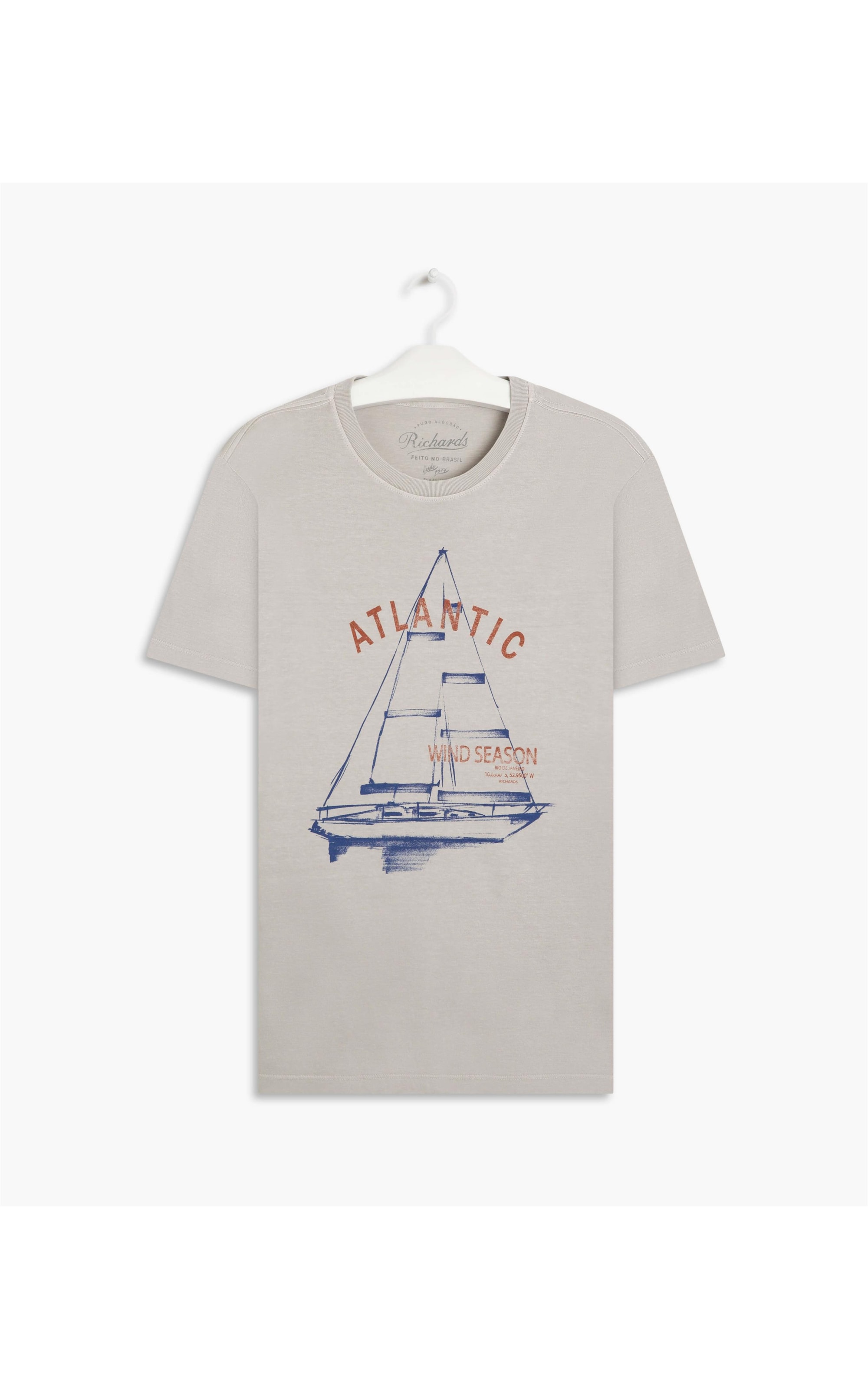 T-Shirt Mm Atlantic Stone  Gelo