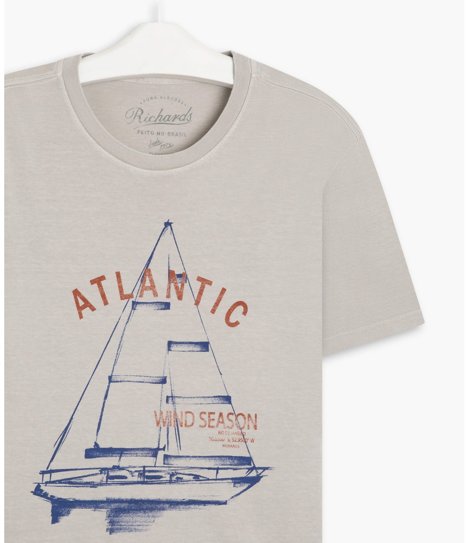 T-Shirt Mm Atlantic Stone  Gelo