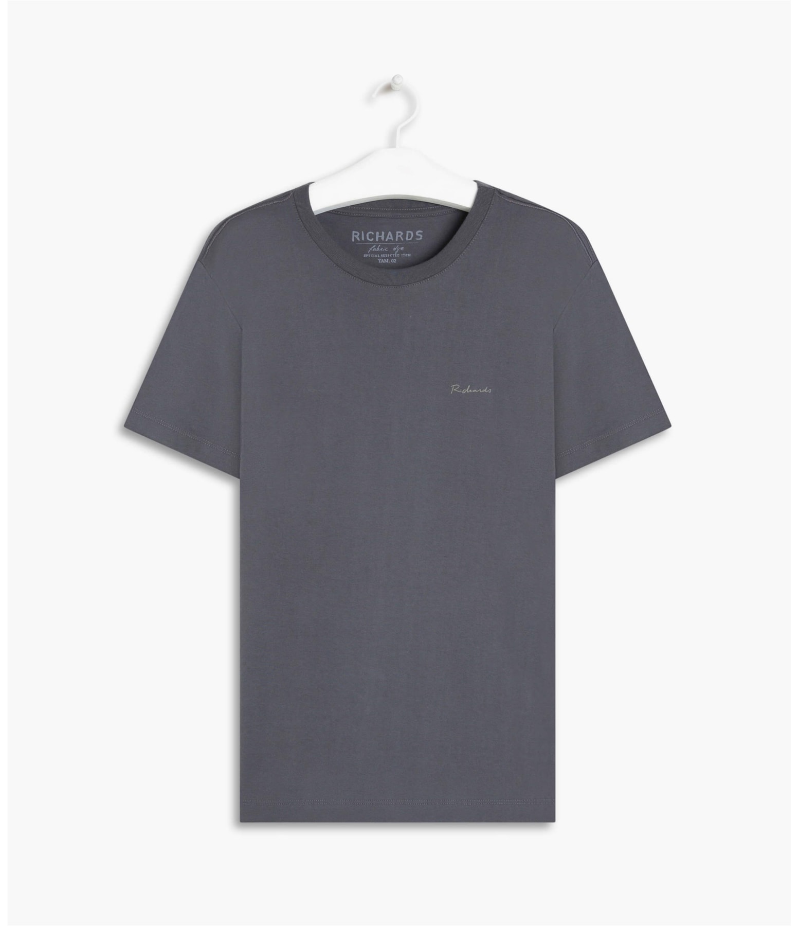 T-Shirt Mm Basic Fabric Dye Grafite