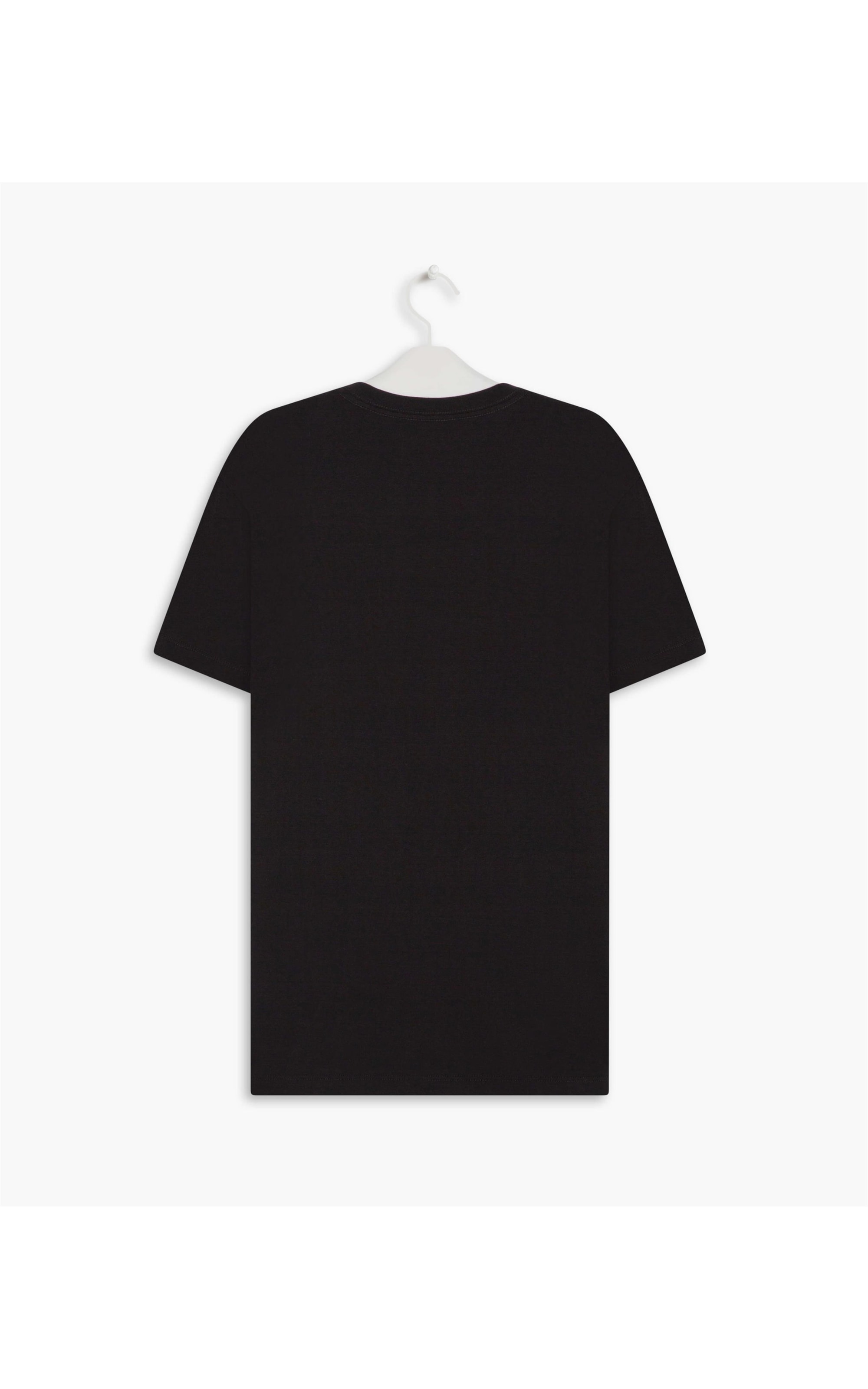 T-Shirt Mm Basic Fabric Dye Preto