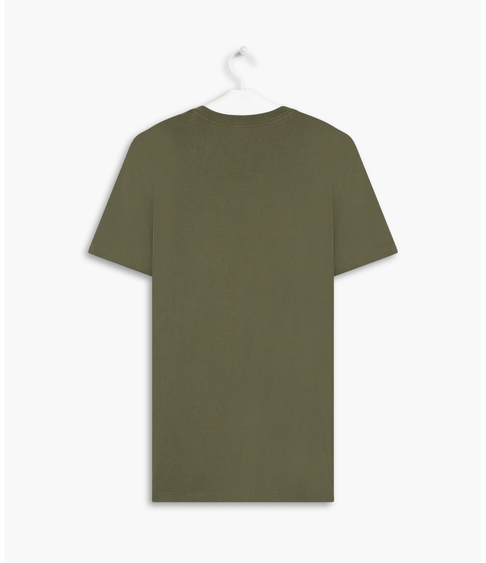 T-Shirt Mm Basic Fabric Dye Verde Army