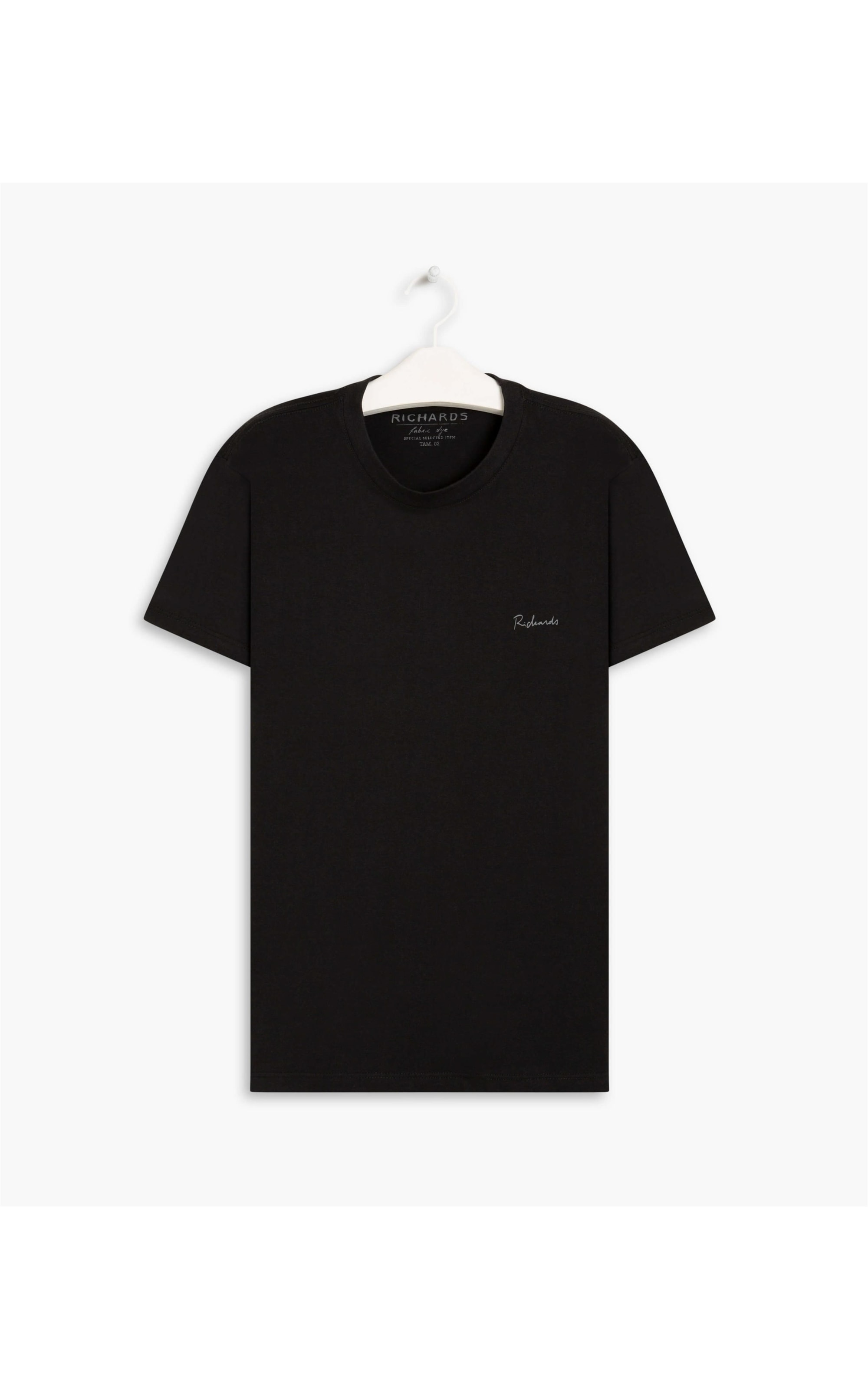 T-Shirt Mm Basic Richards Preto