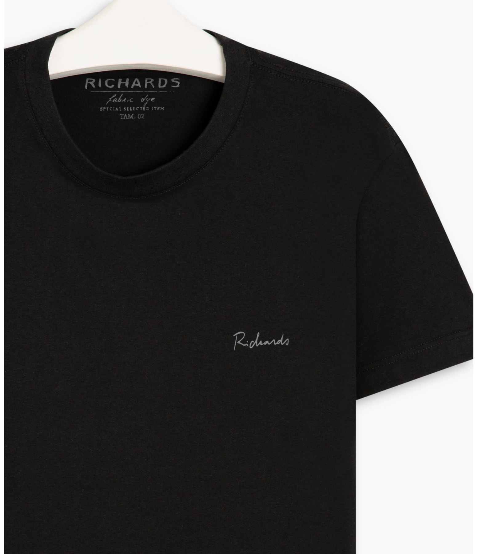 T-Shirt Mm Basic Richards Preto