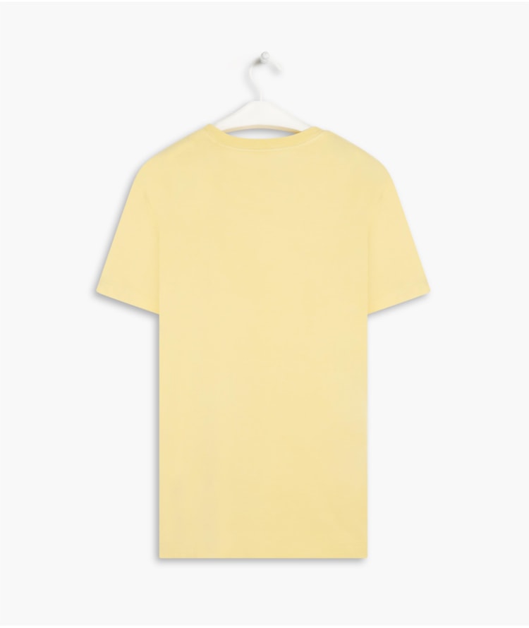 T-Shirt Mm Basica Aquarela Amarelo