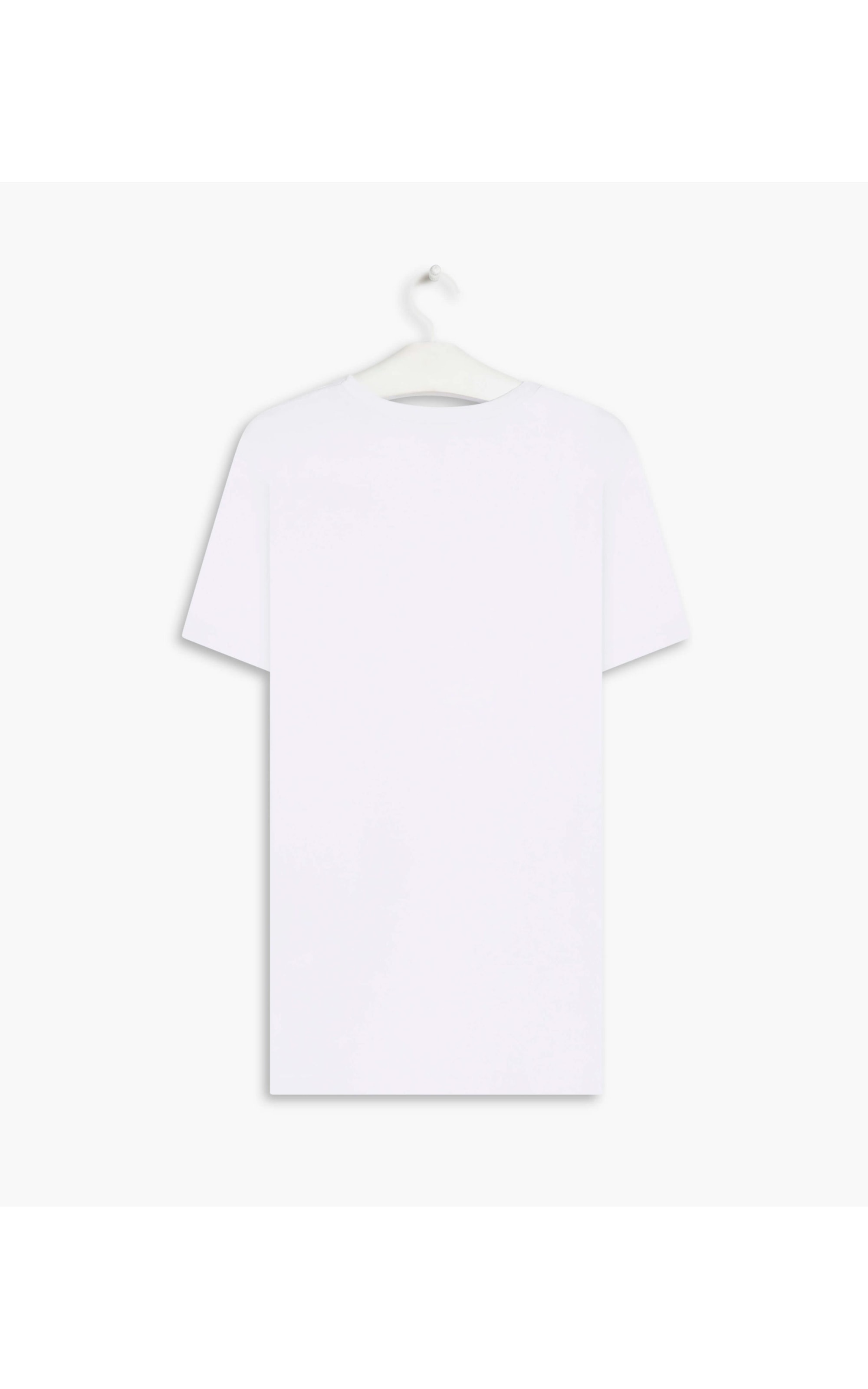 T-Shirt Mm Basica Aquarela Branco