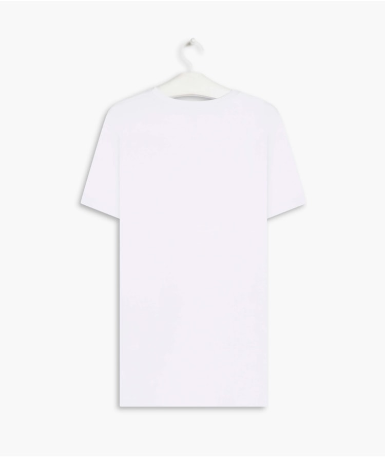 T-Shirt Mm Basica Aquarela Branco
