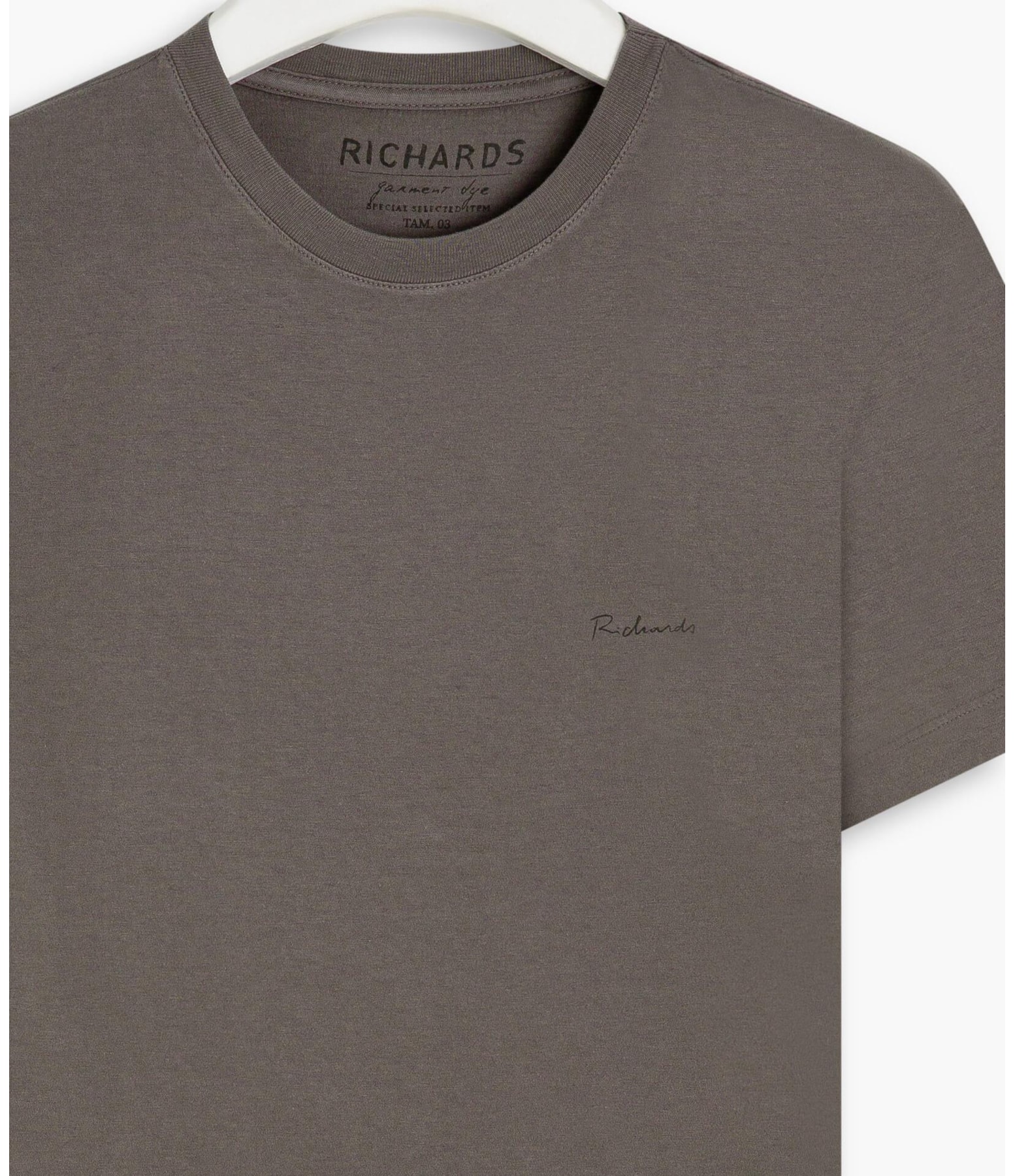 T-Shirt Mm Basica Aquarela Castor