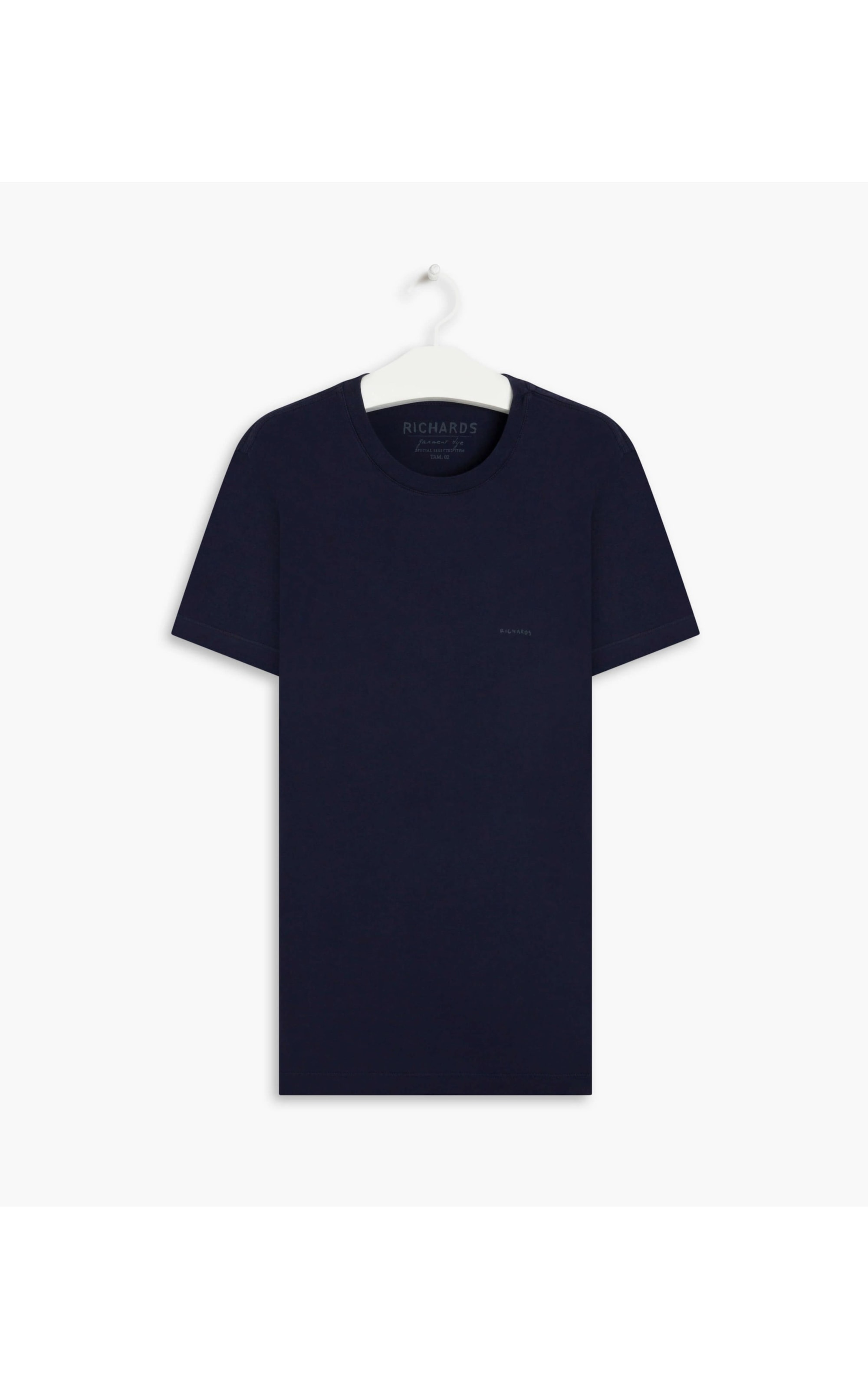 T-Shirt Mm Basica Aquarela Dark Navy