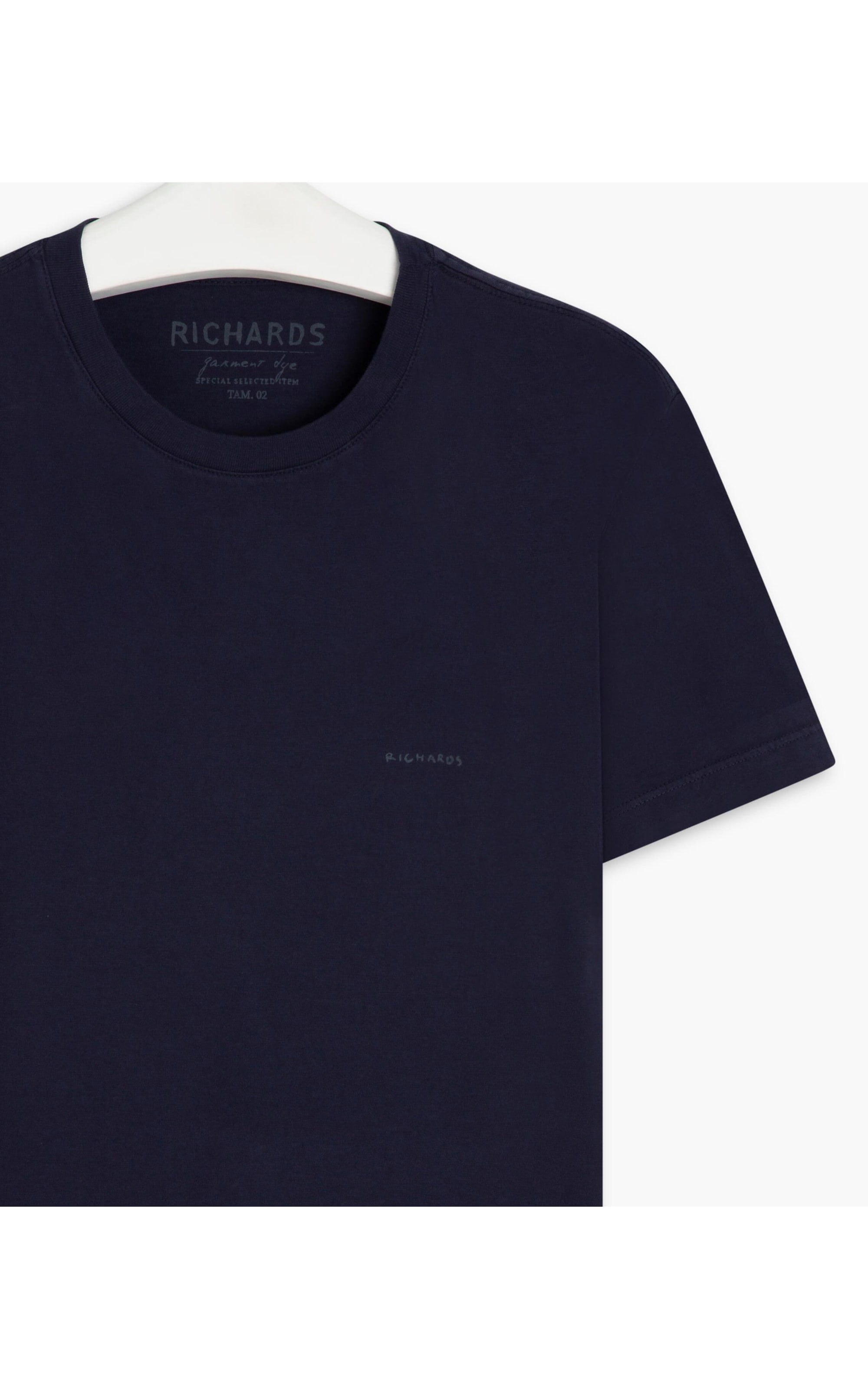 T-Shirt Mm Basica Aquarela Dark Navy