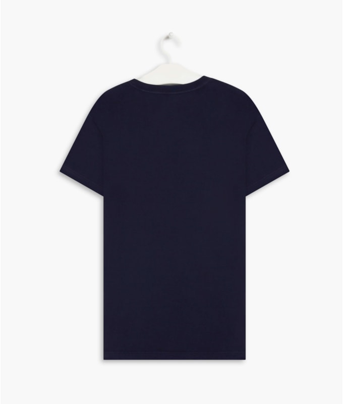 T-Shirt Mm Basica Aquarela Dark Navy