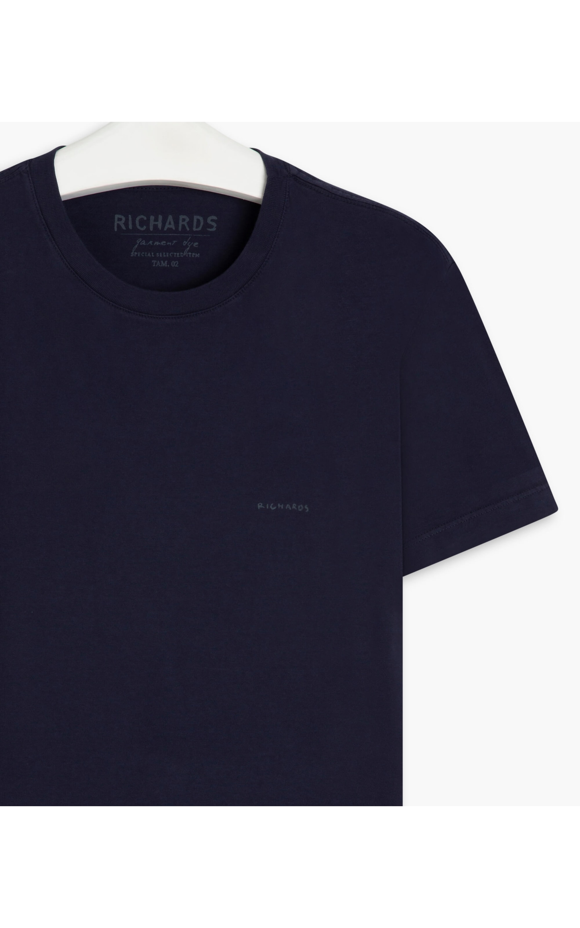 T-Shirt Mm Basica Aquarela Dark Navy