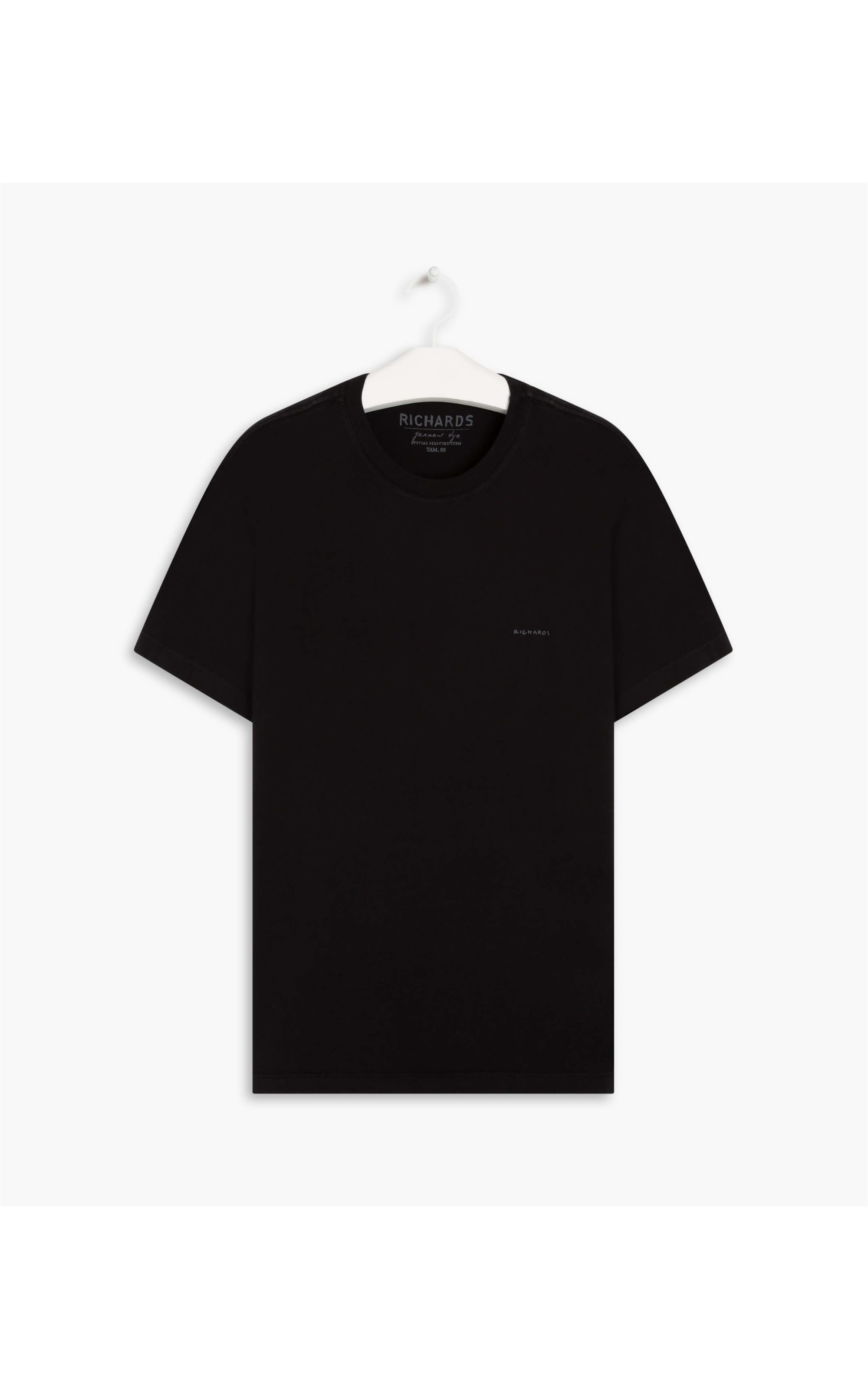 T-Shirt Mm Basica Aquarela Preto