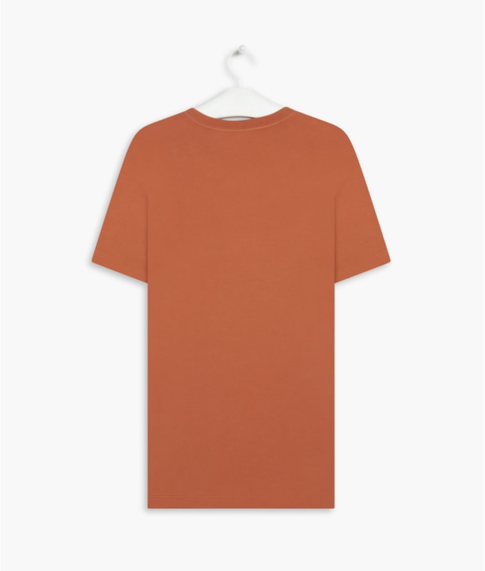 T-Shirt Mm Basica Aquarela Telha