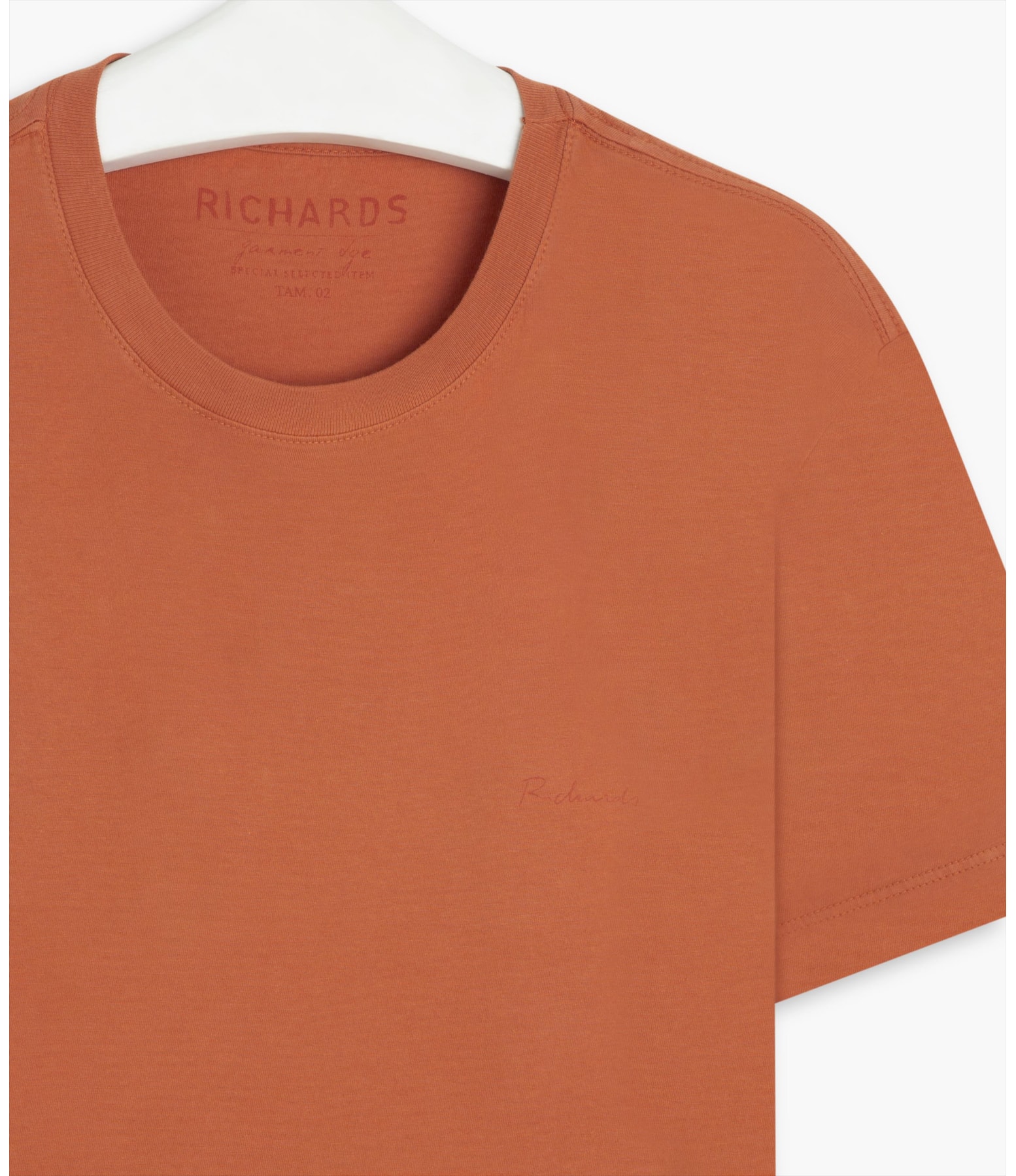 T-Shirt Mm Basica Aquarela Telha