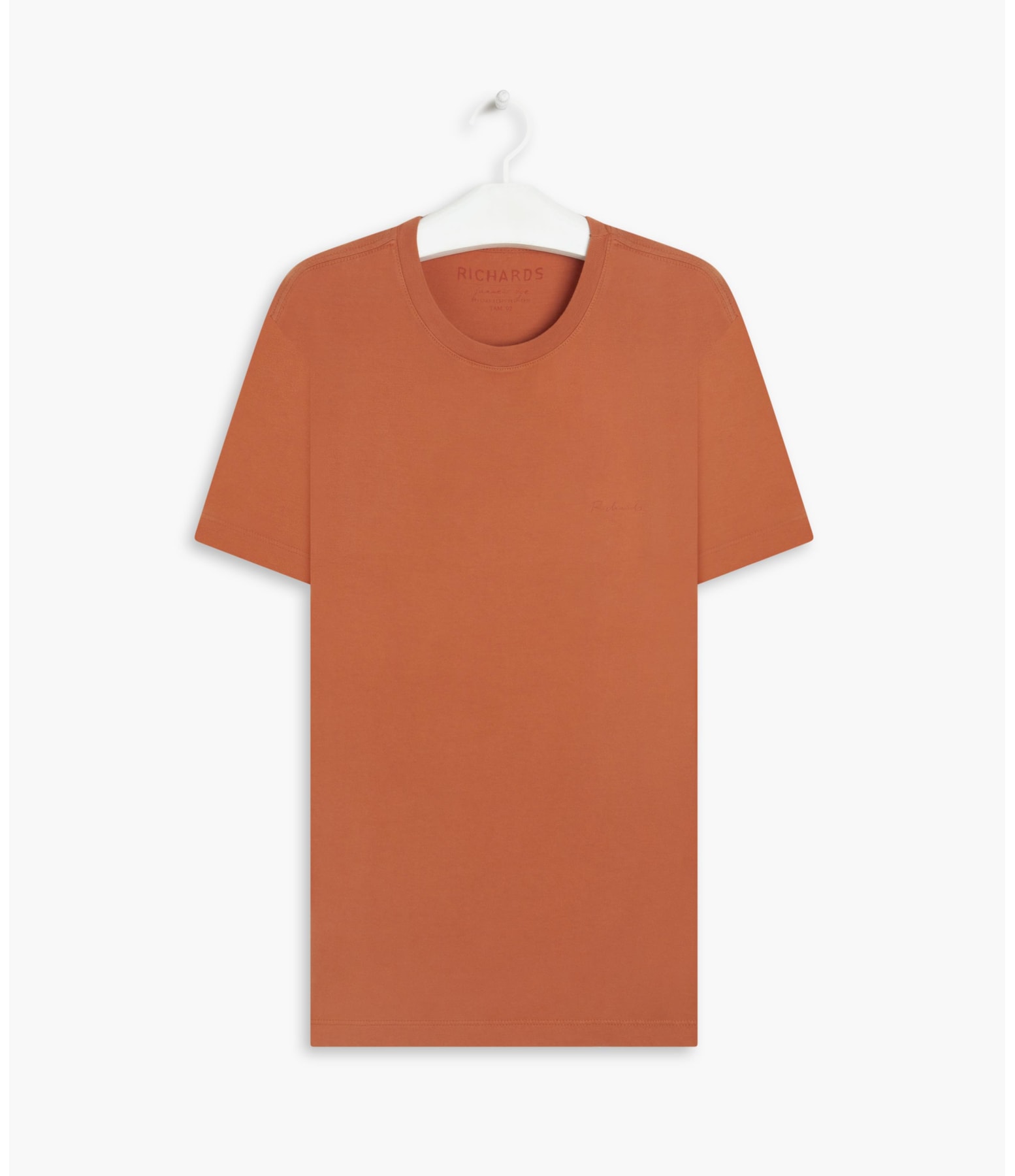 T-Shirt Mm Basica Aquarela Telha