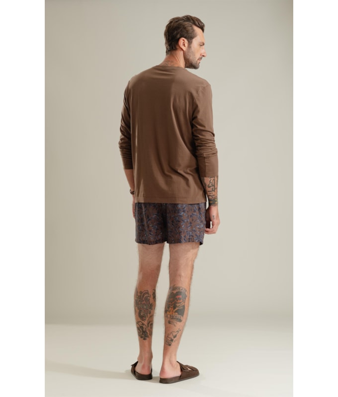 T-Shirt Mm Basica Gd Ml Tabaco