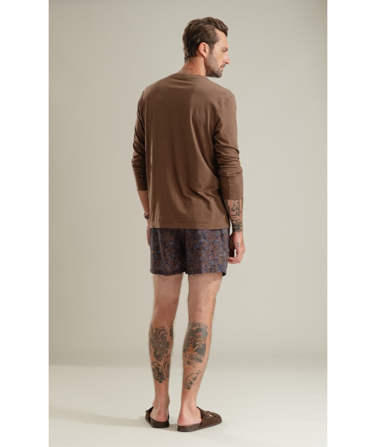 T-Shirt Mm Basica Gd Ml Tabaco