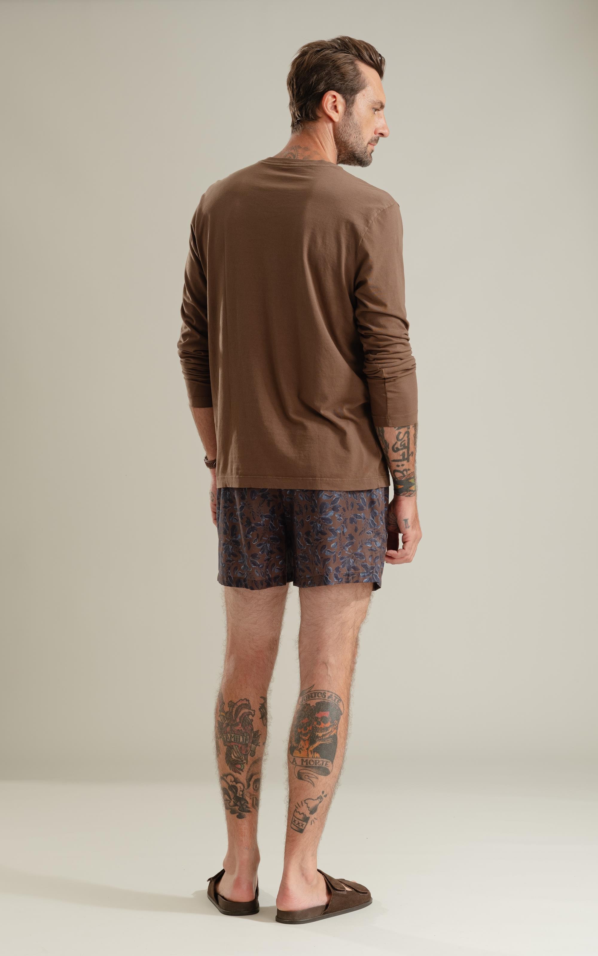 T-Shirt Mm Basica Gd Ml Tabaco