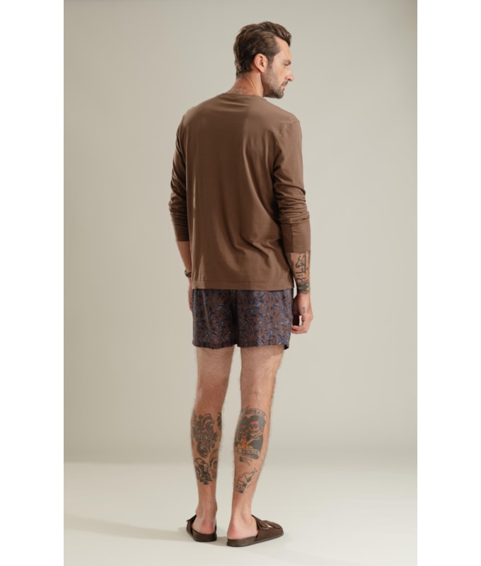 T-Shirt Mm Basica Gd Ml Tabaco