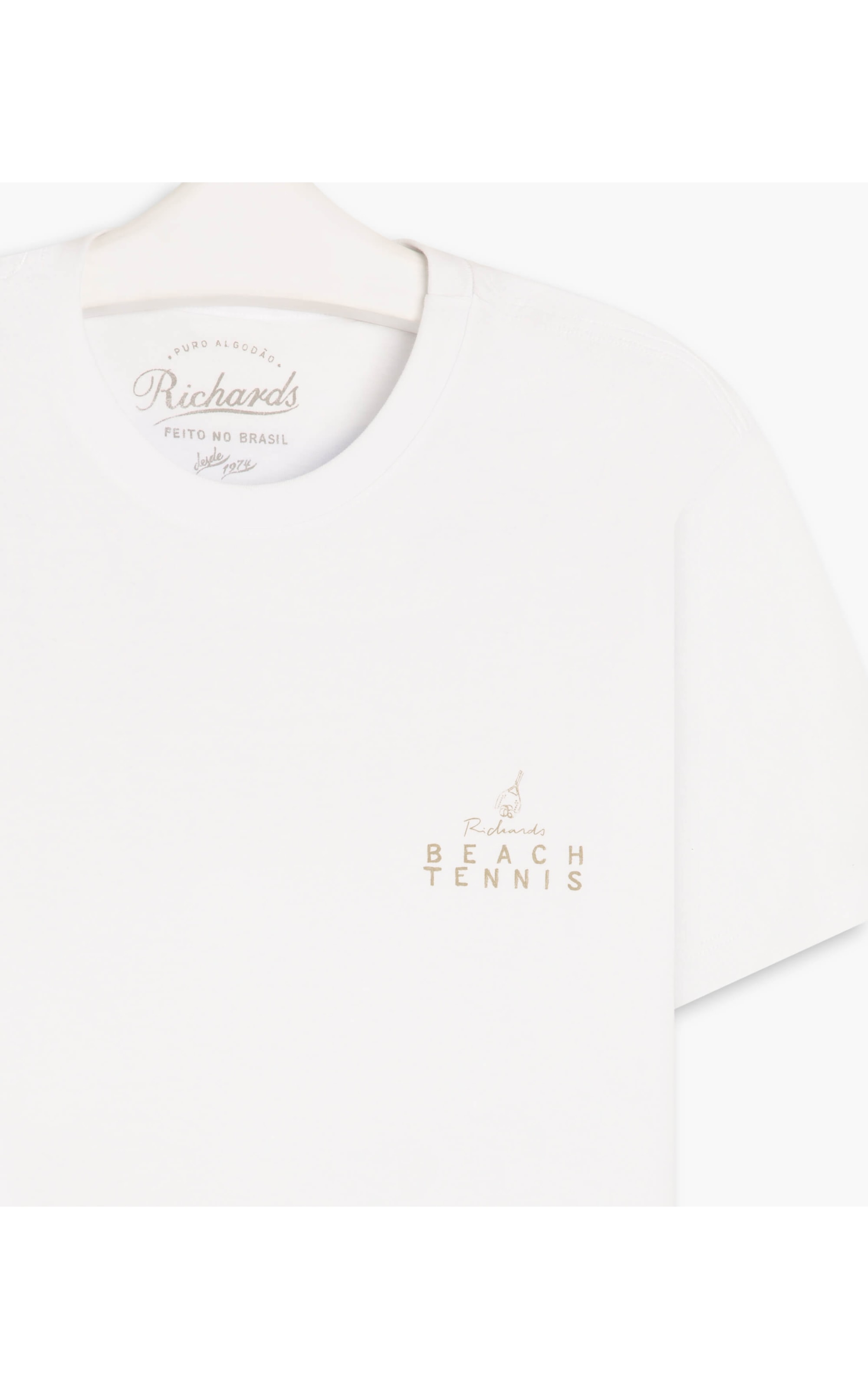 T-Shirt Mm Beach Tennis Branco