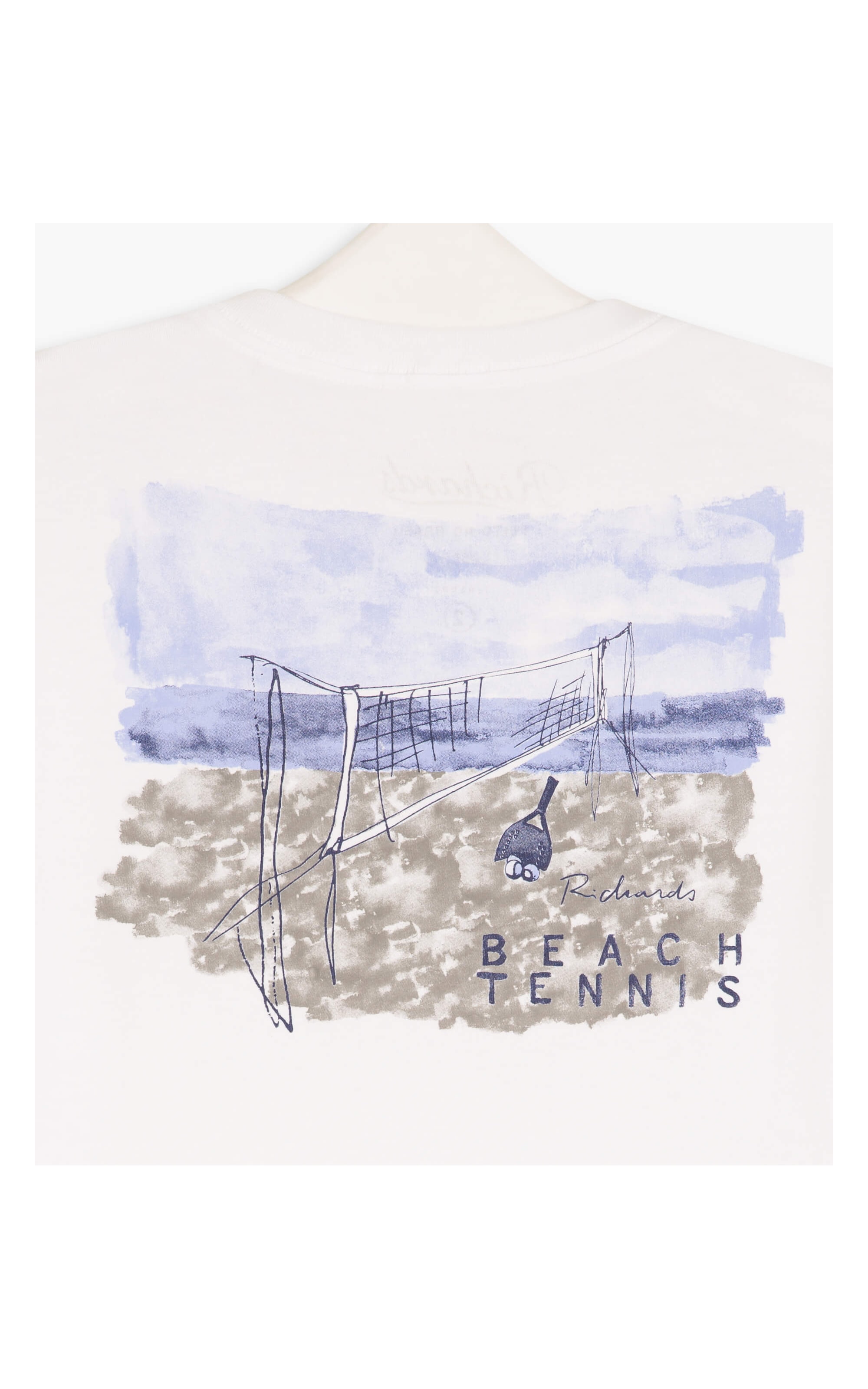 T-Shirt Mm Beach Tennis Branco