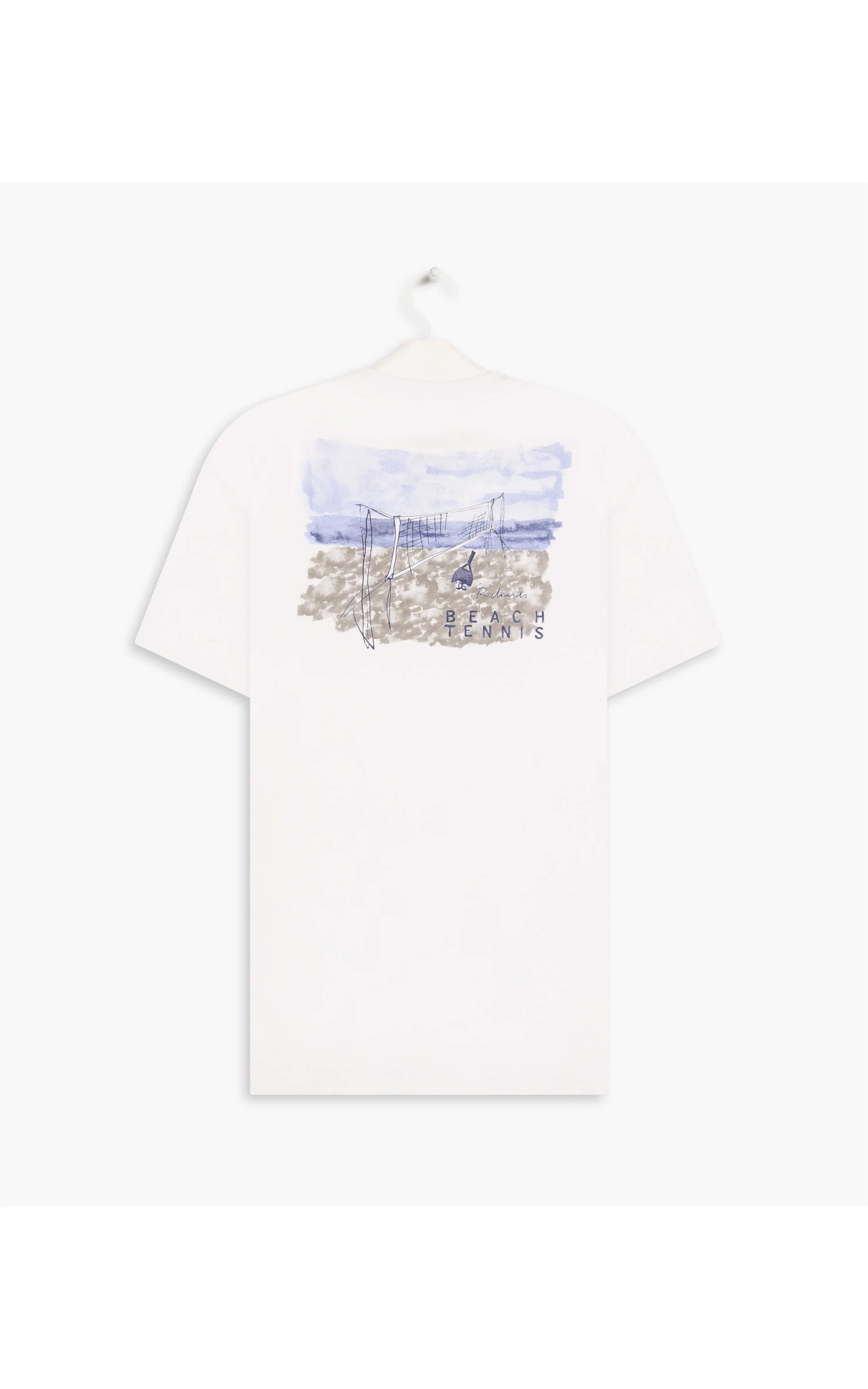 T-Shirt Mm Beach Tennis Branco