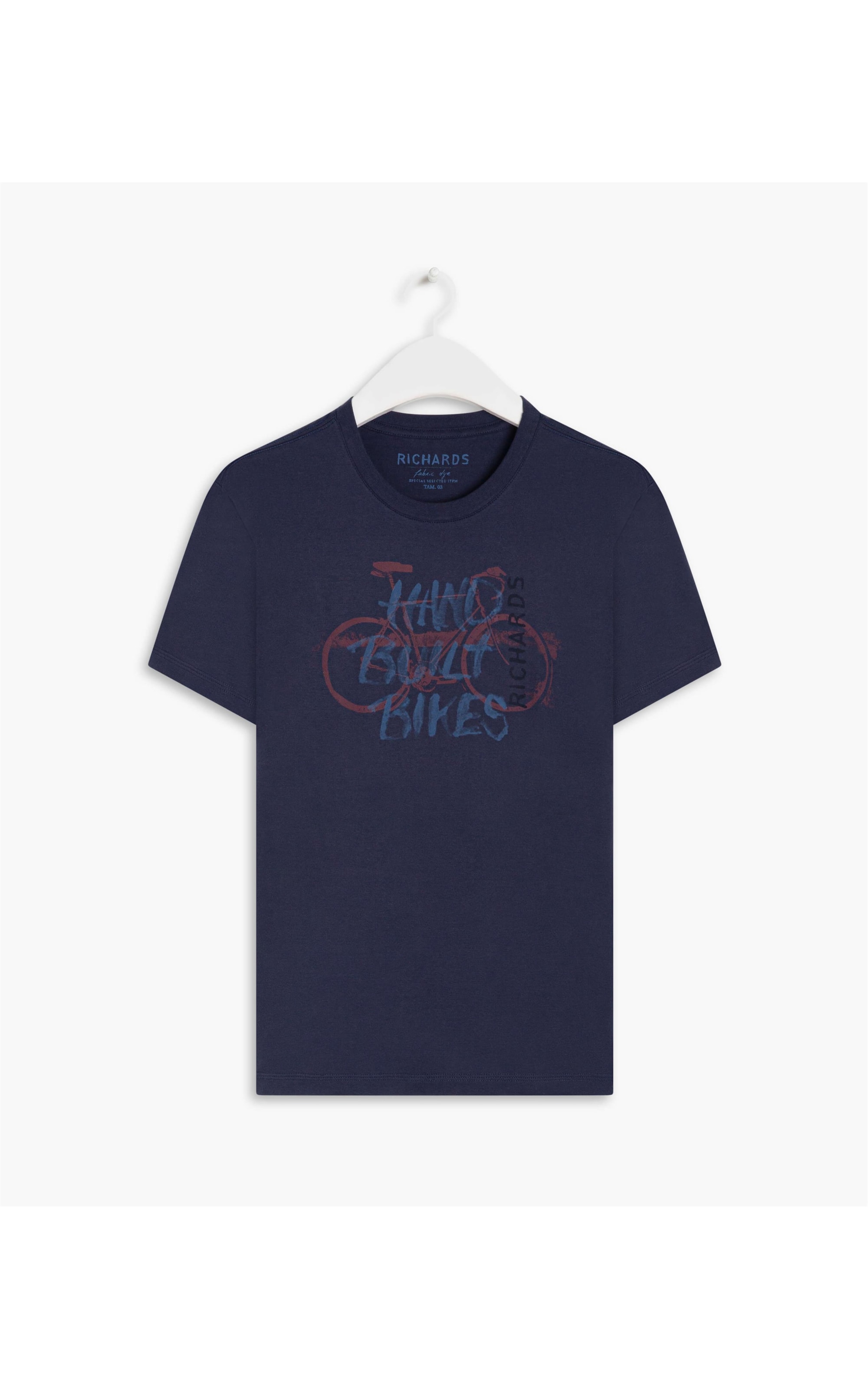 T-Shirt Mm Bike Built Dark Navy