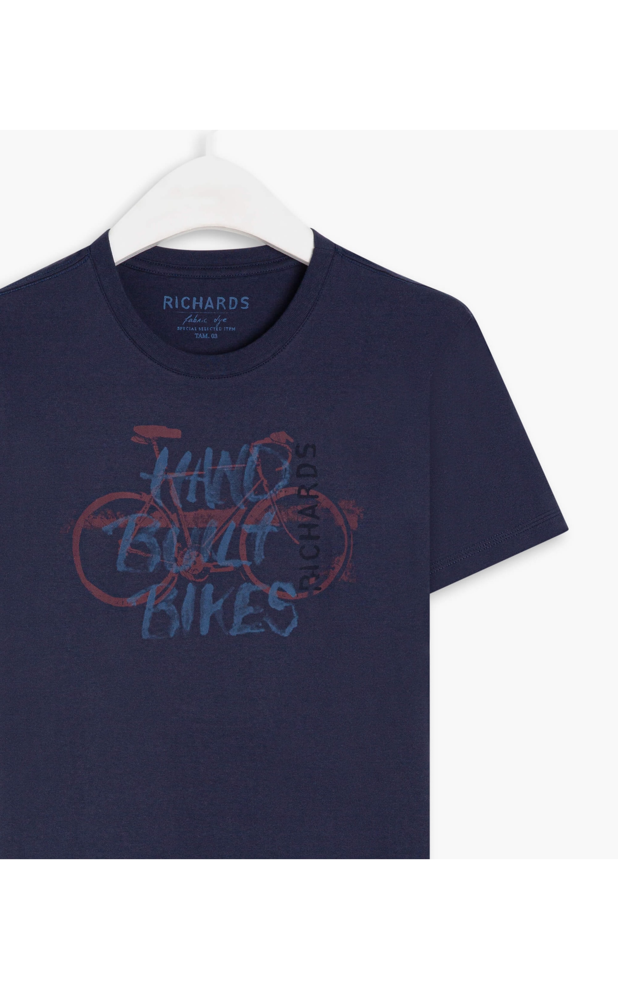T-Shirt Mm Bike Built Dark Navy