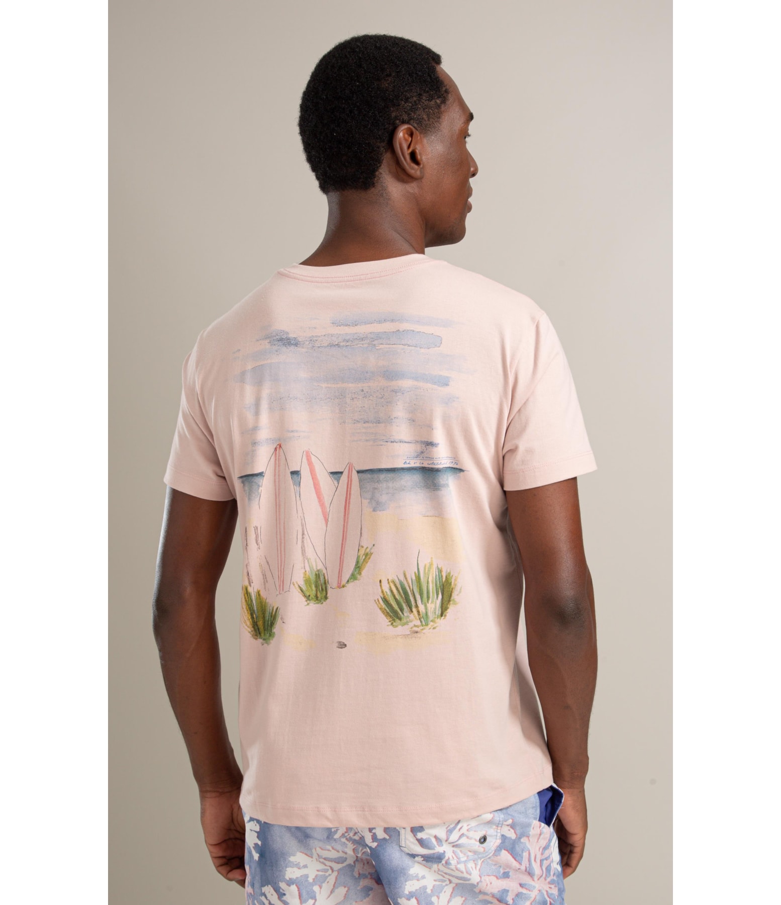 T-Shirt Mm Boards Costas Bf Rosa
