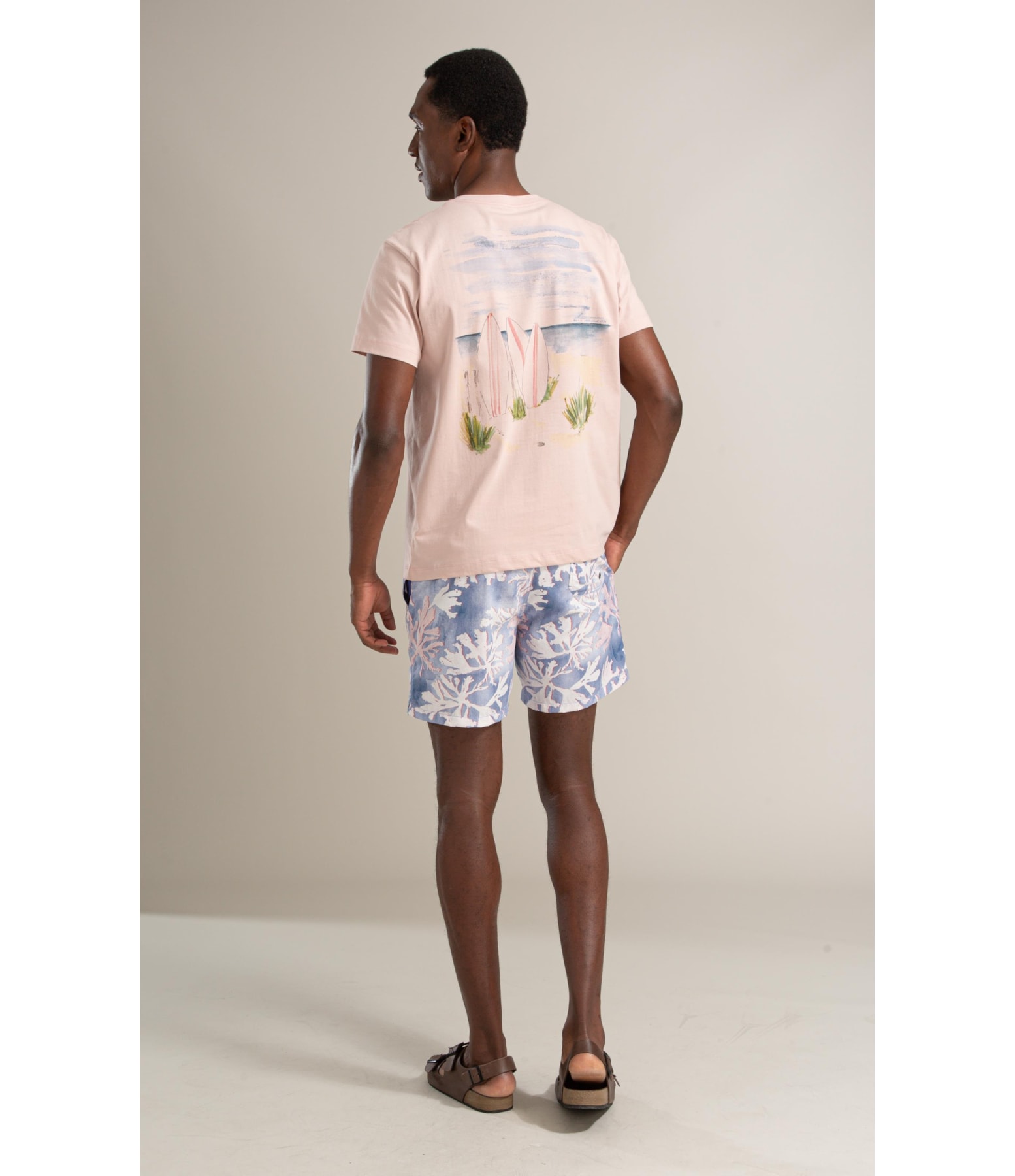 T-Shirt Mm Boards Costas Bf Rosa