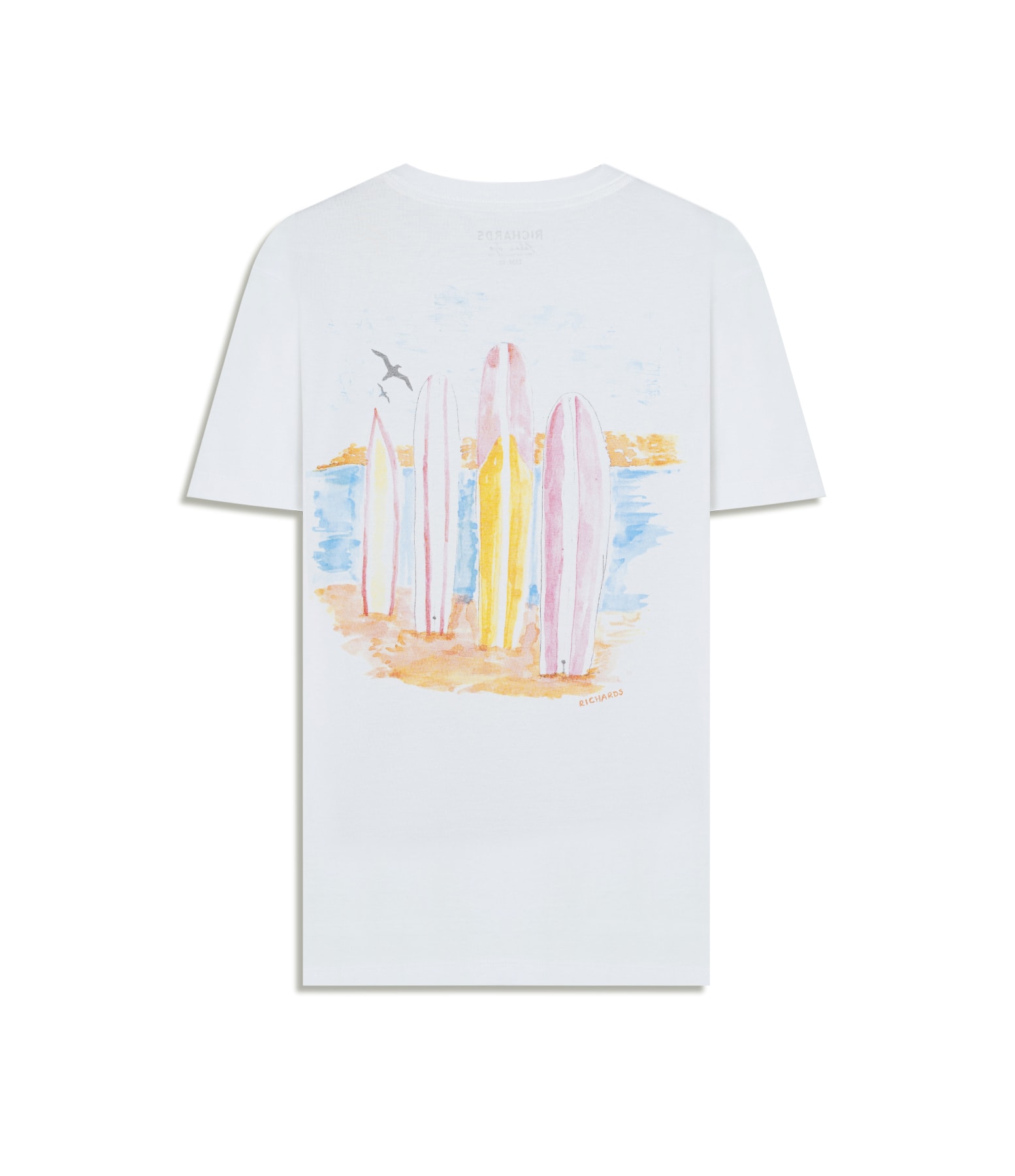 T-Shirt Mm Boards On Sand Branco