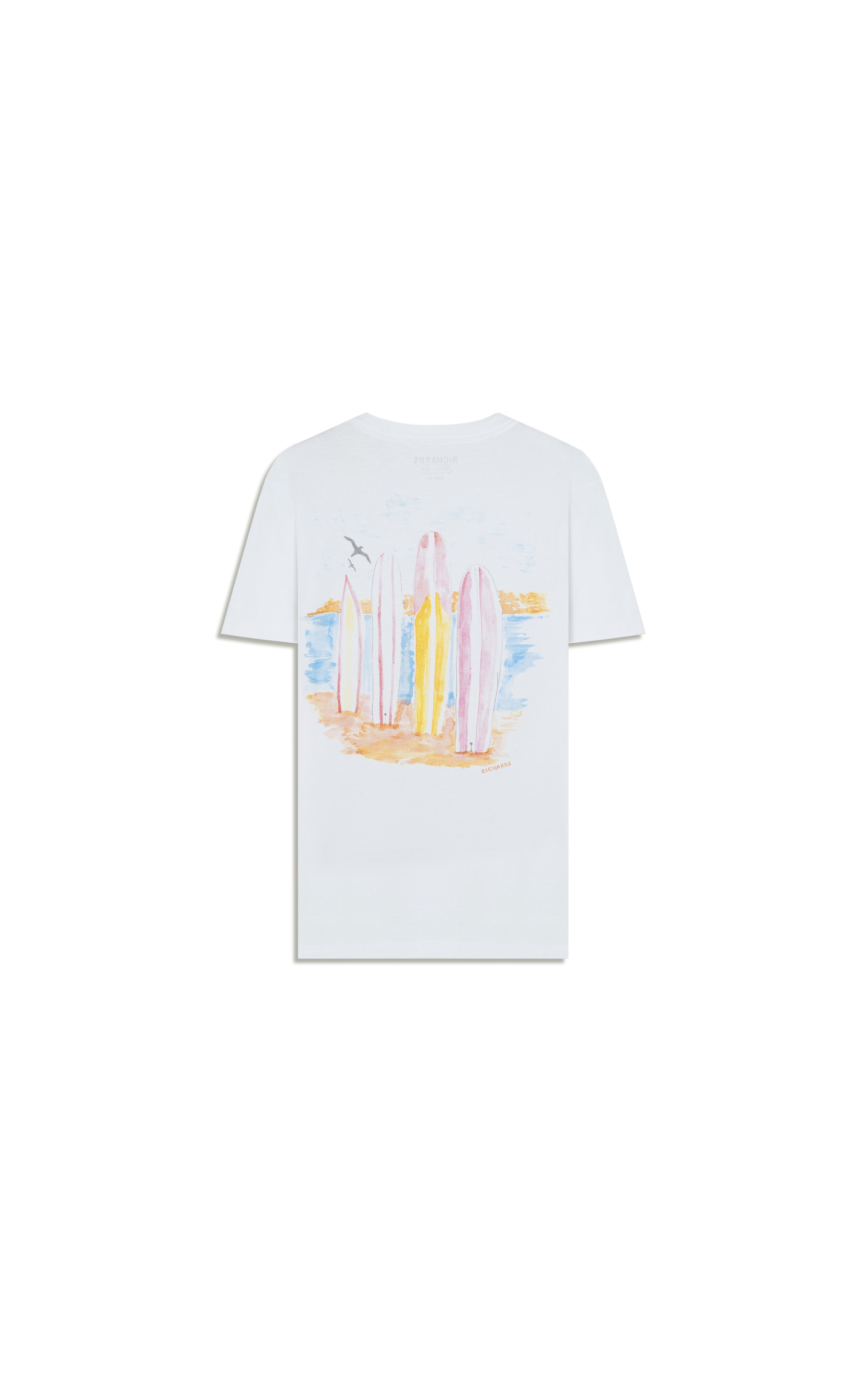 T-Shirt Mm Boards On Sand Branco