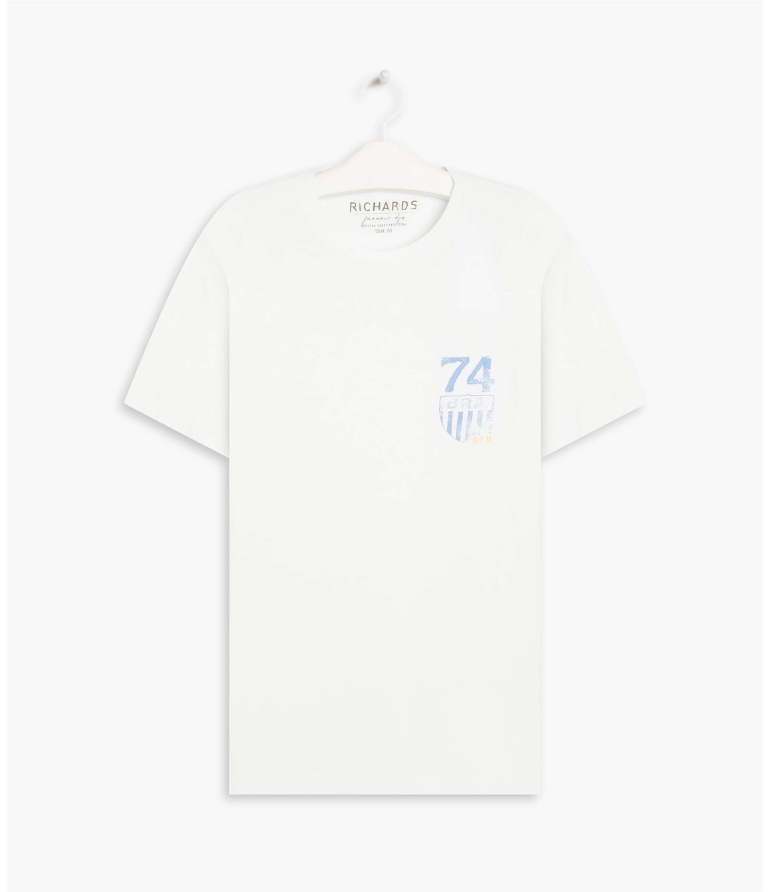 T-Shirt Mm Brasao Cup Branco