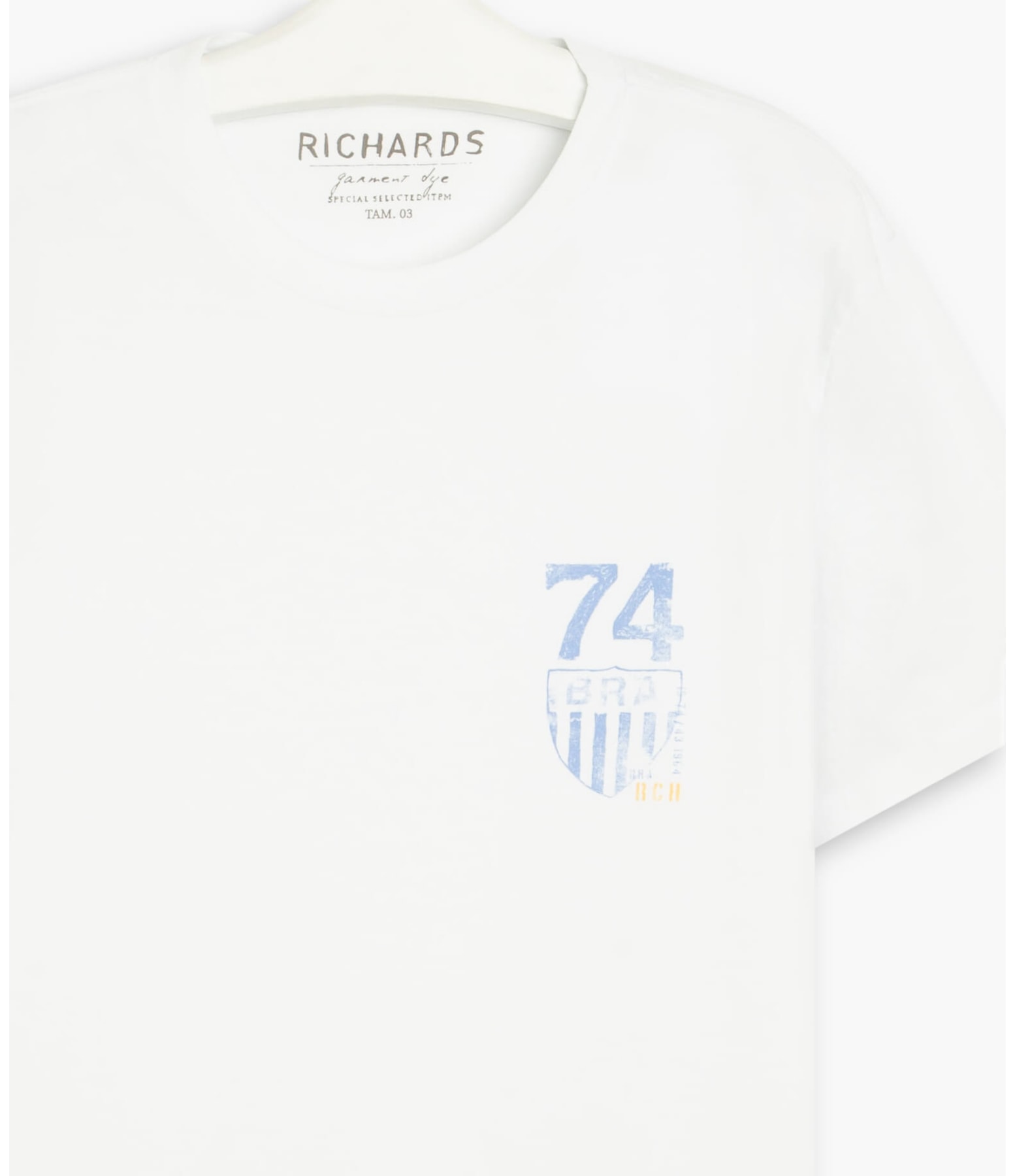 T-Shirt Mm Brasao Cup Branco
