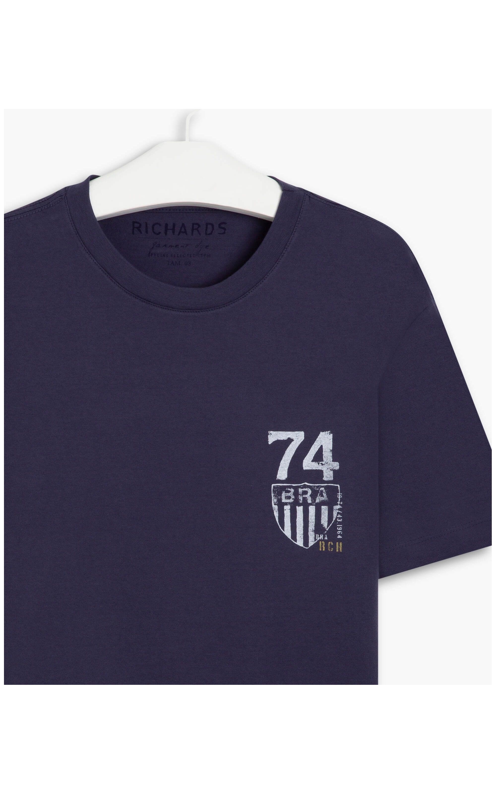 T-Shirt Mm Brasao Cup Old Purple