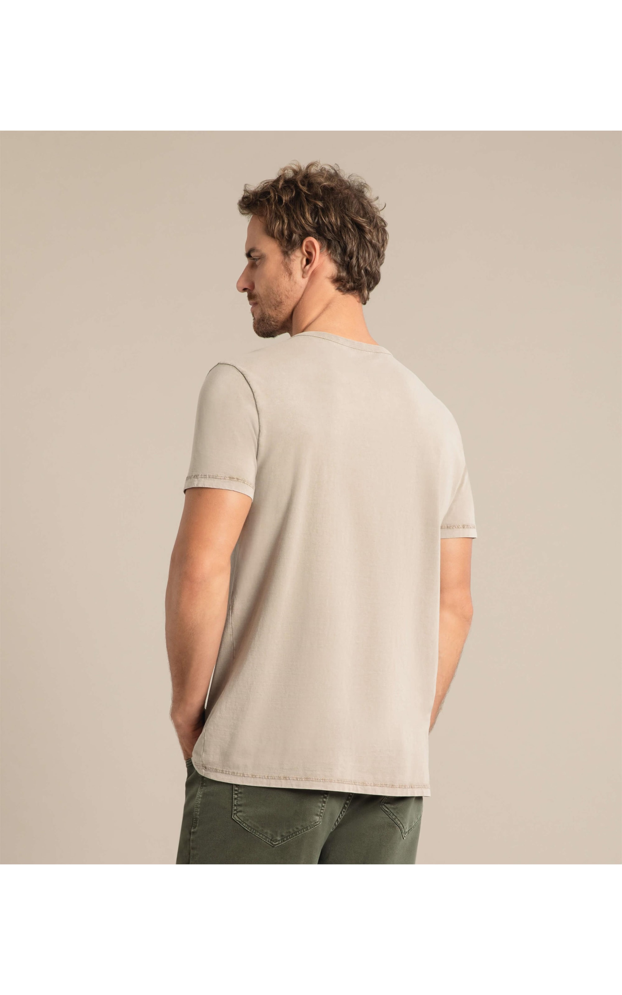 T-Shirt Mm Brasao Tabaco