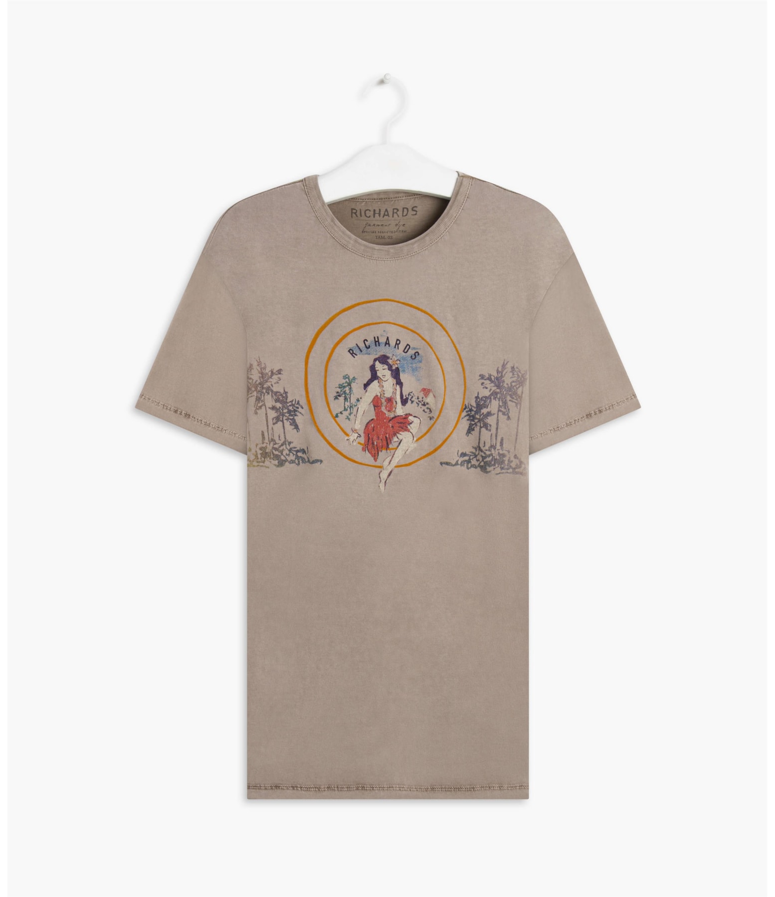 T-Shirt Mm Brasao Tabaco